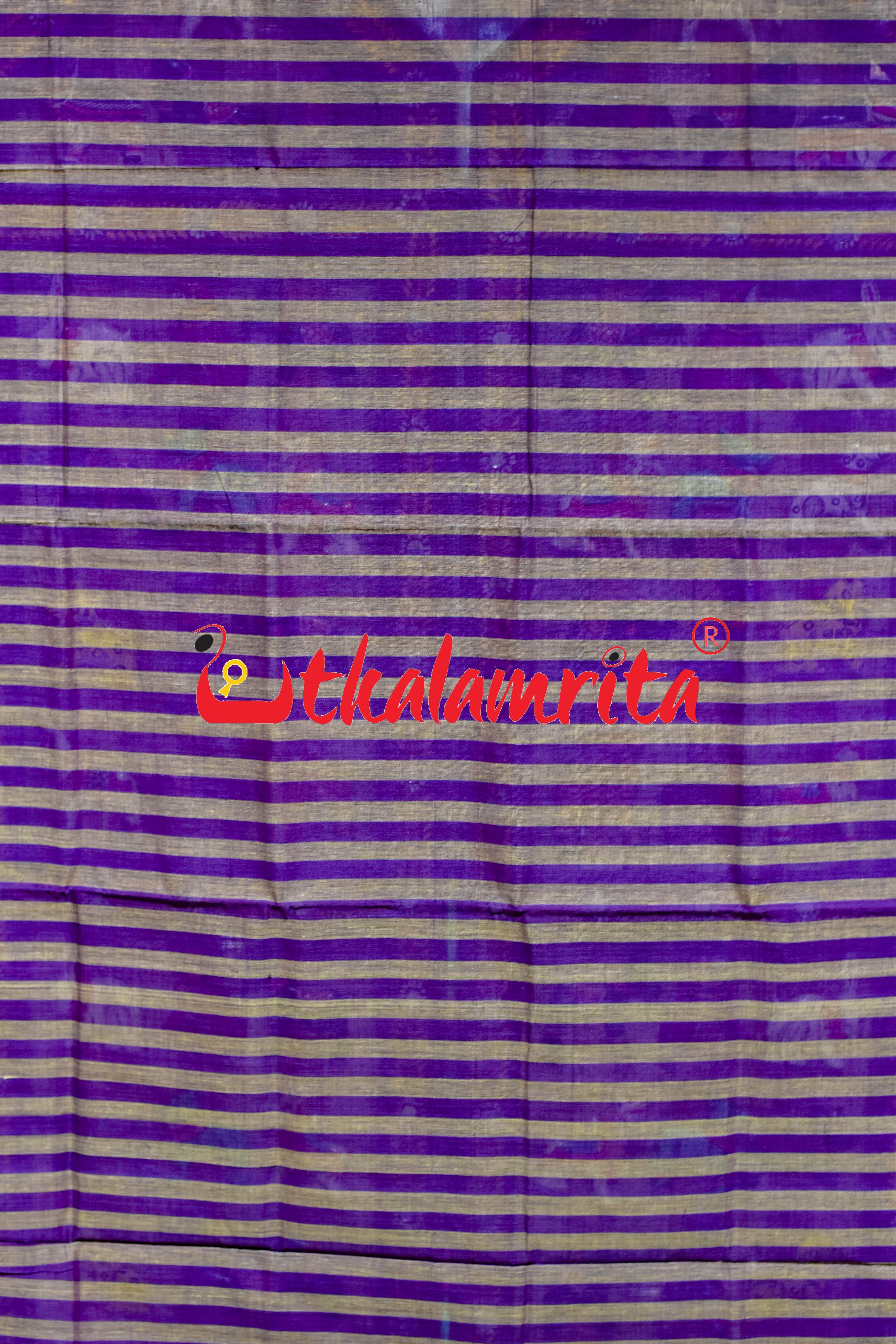 Ash Violet Pittala Single Cotton (Lungi)