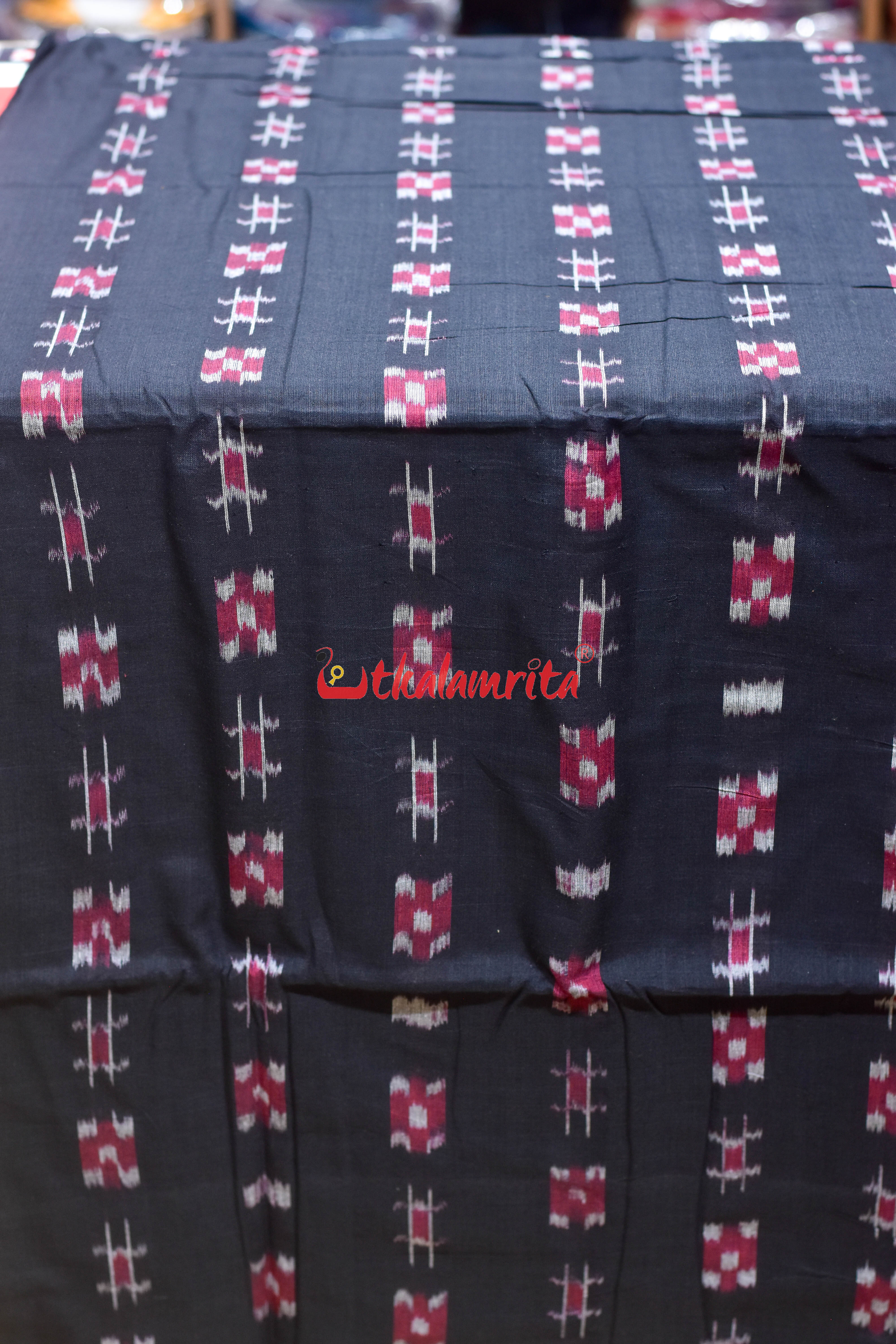 Black Kothi Pasapali Cotton (Fabric)