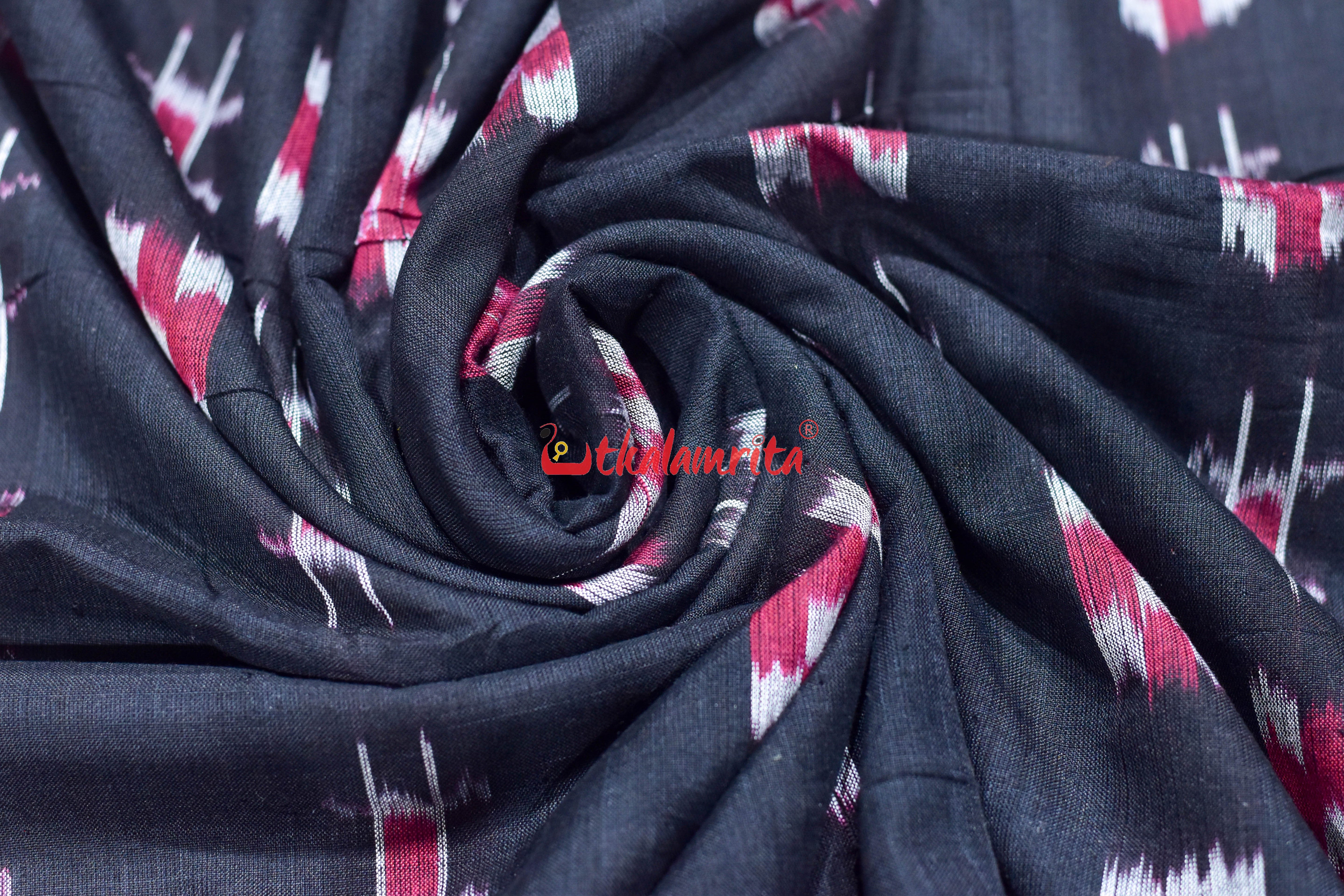 Black Kothi Pasapali Cotton (Fabric)