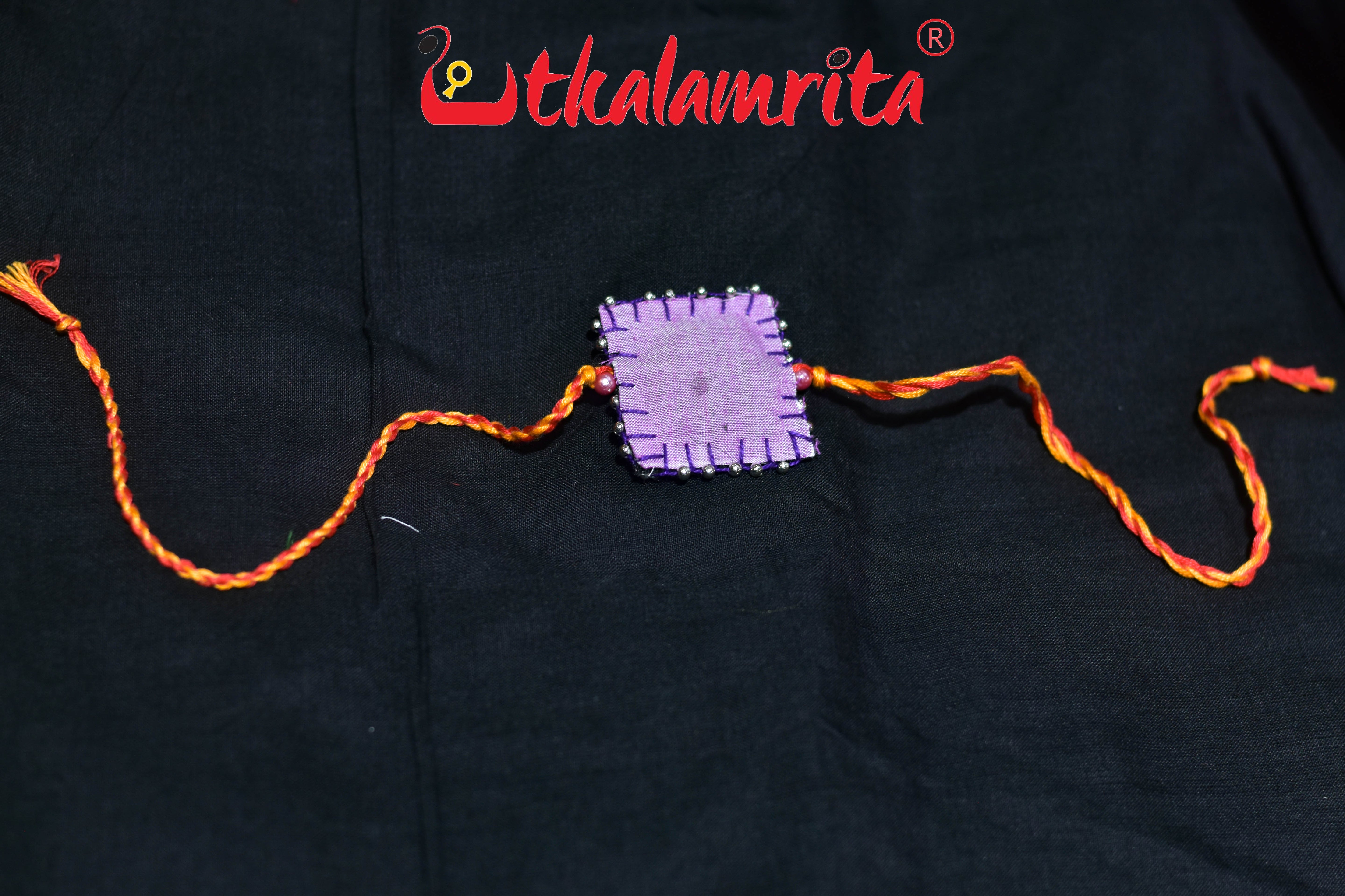 Blue Single Pasapali (Ikat Rakhi)