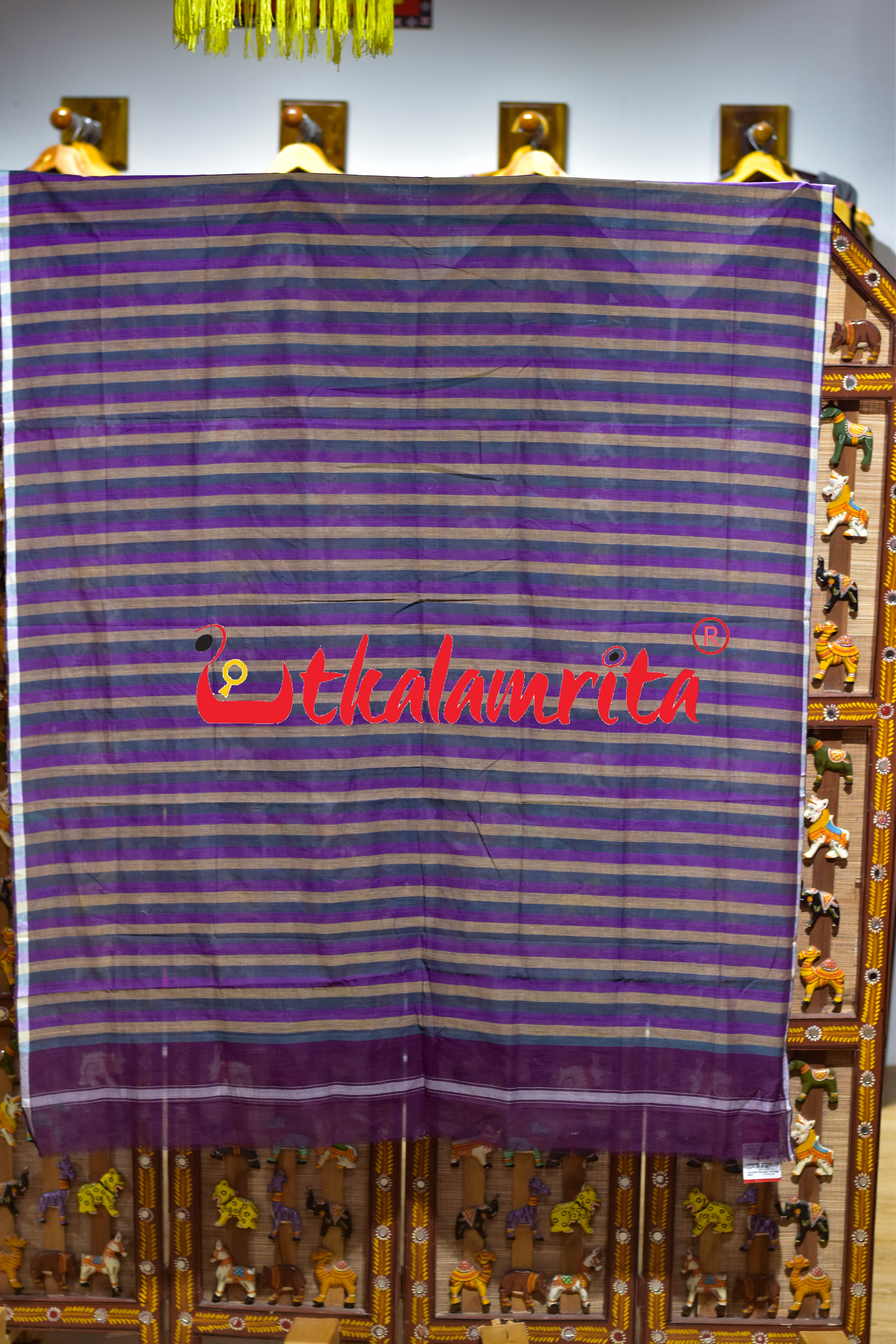 Triple Stripes Pittala Single Cotton (Lungi)