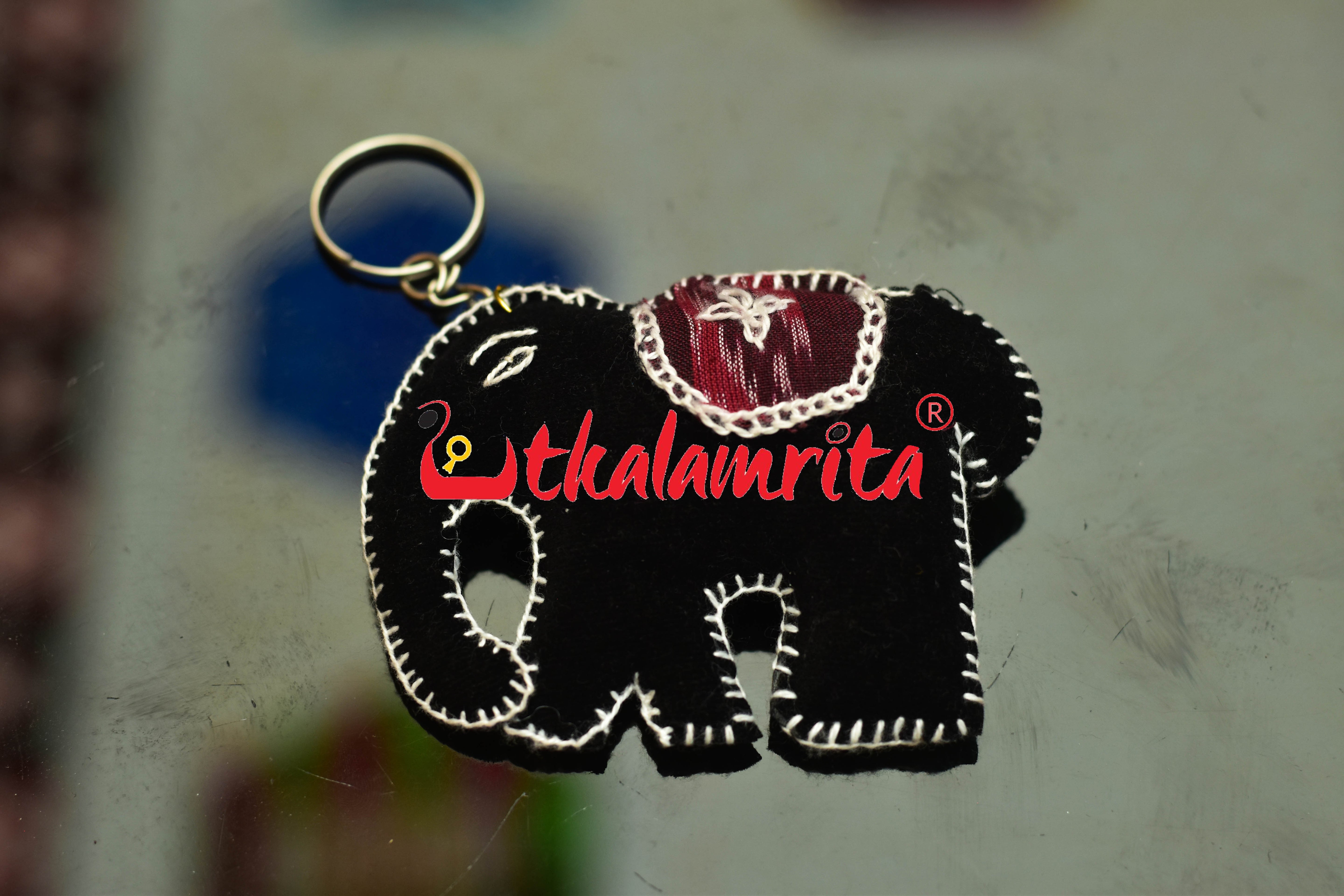 Velvet Elephant Keyrings