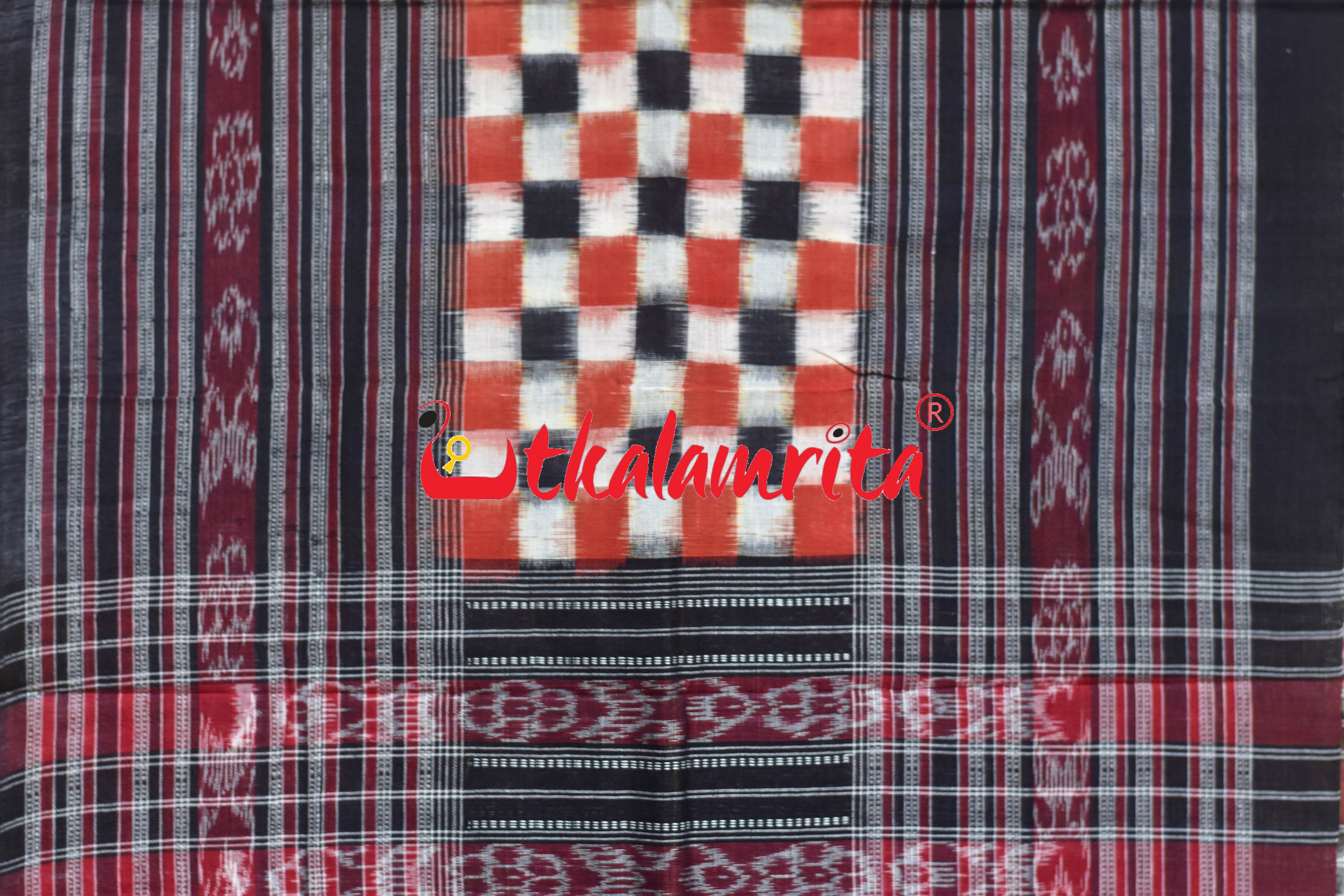 Rust Total Pasapali Sambalpuri (Stole)