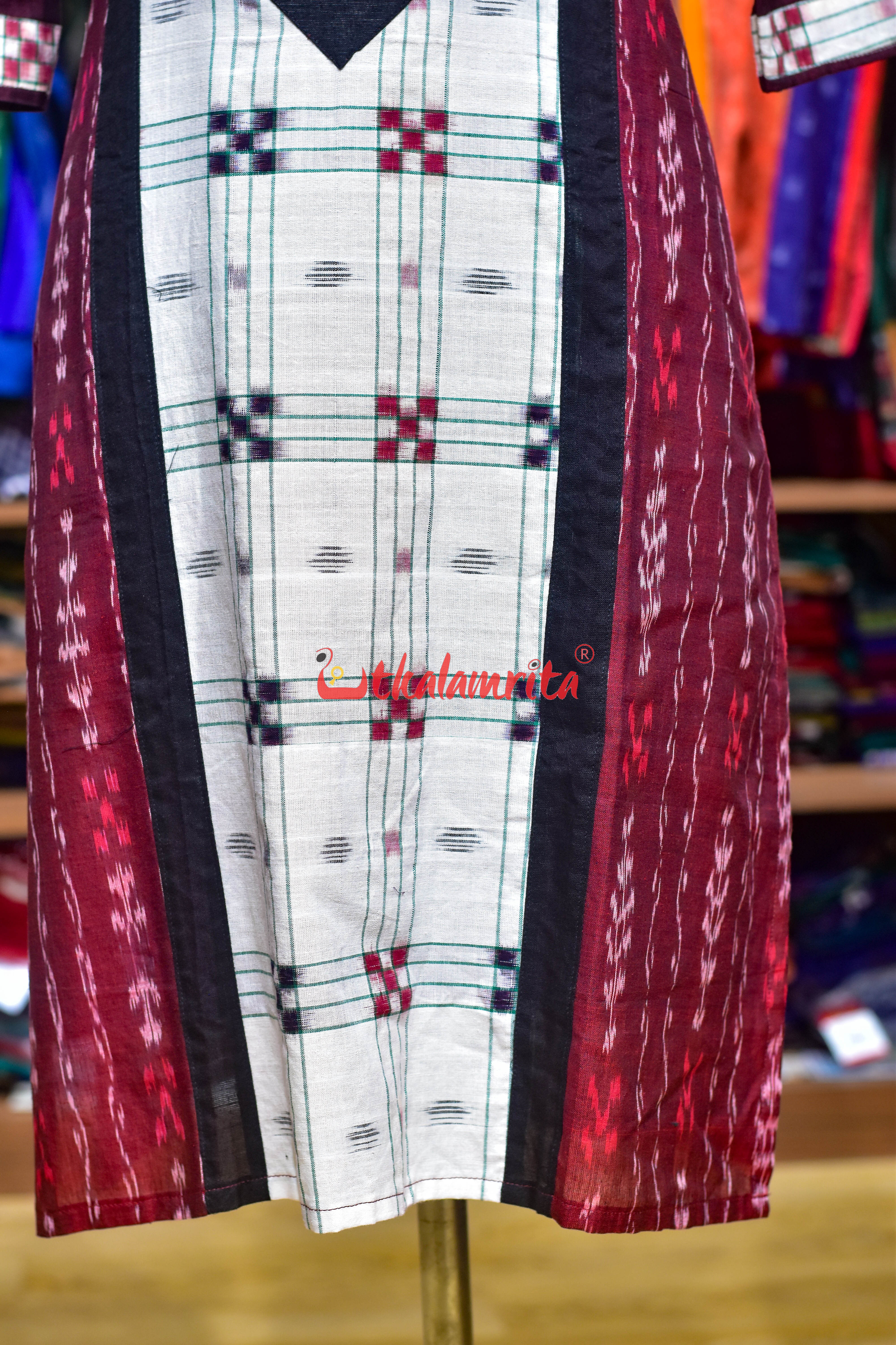Monsoon Ikat Charm (Ladies Kurti)