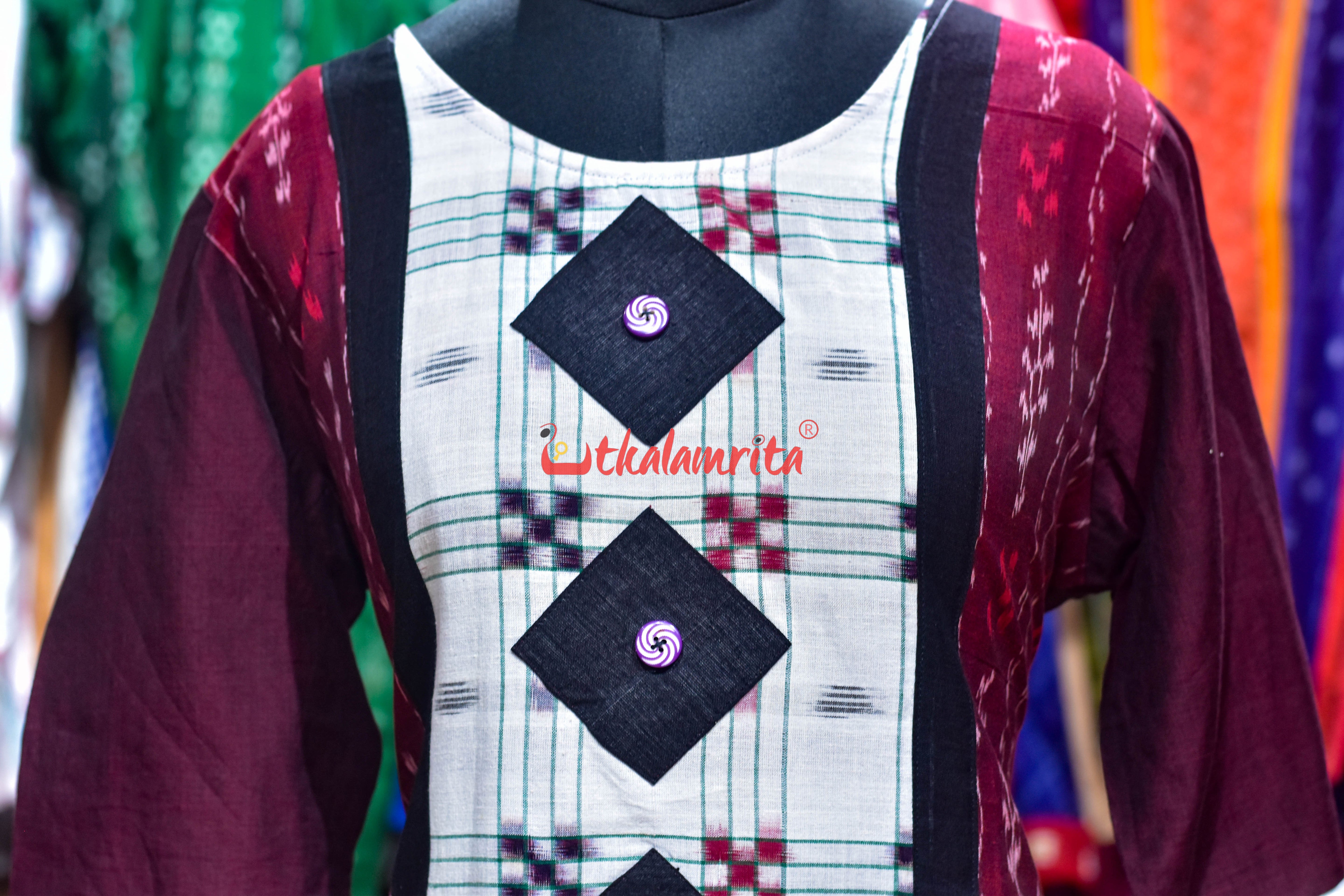 Monsoon Ikat Charm (Ladies Kurti)