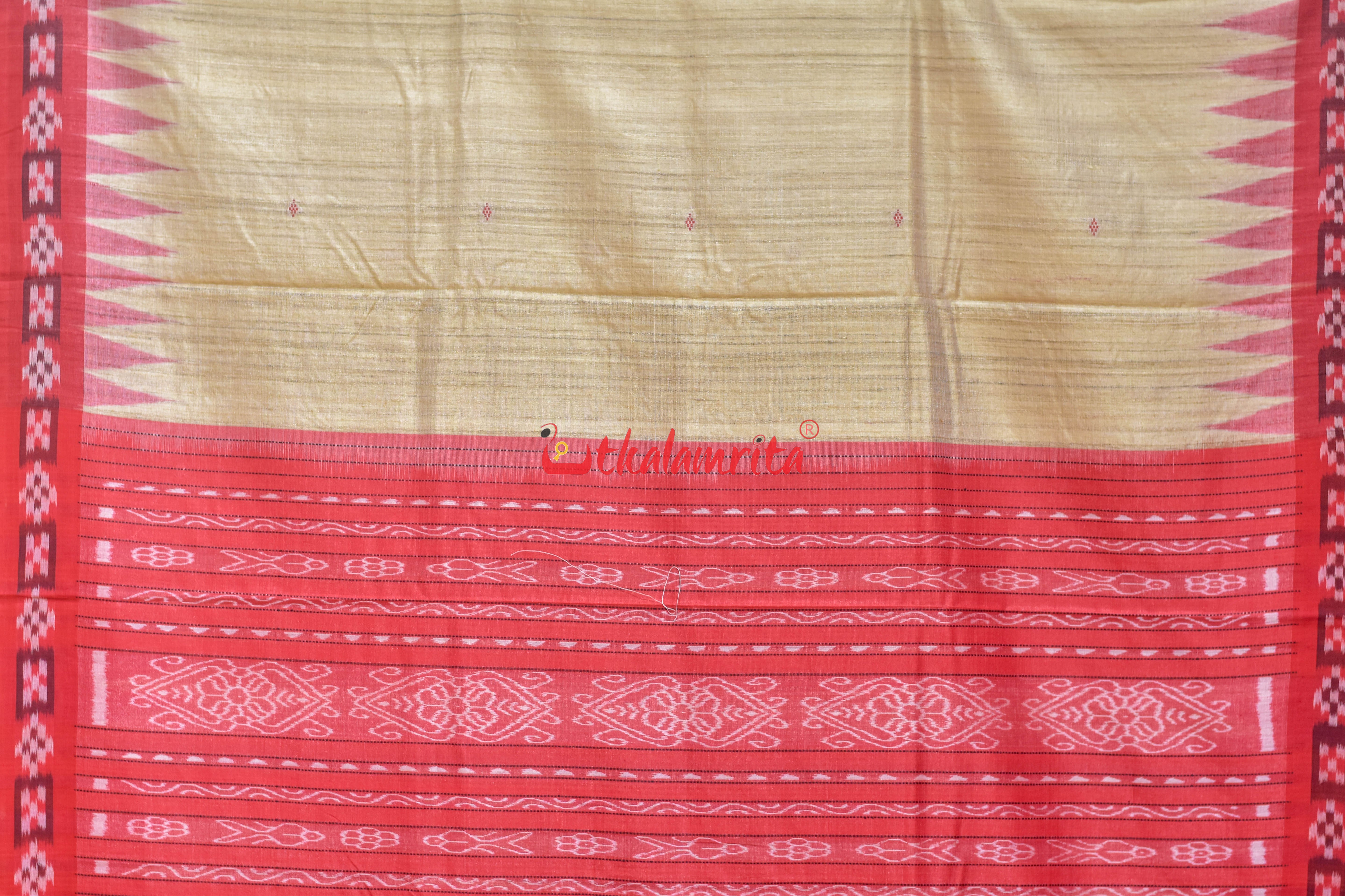 Natural Body Pasapali Border Gopalpur Tussar Saree