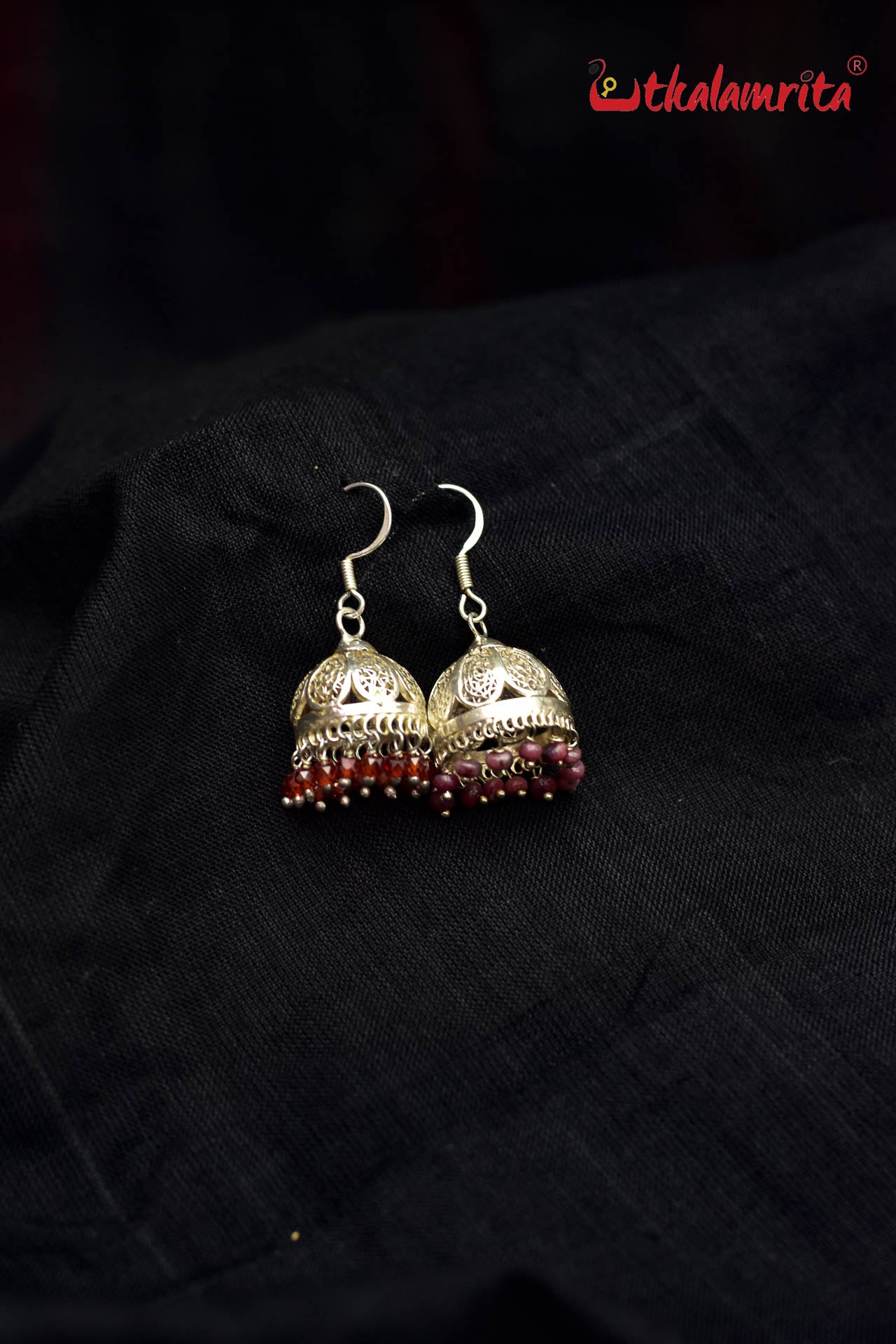 Small Beaded Filigree Earrings Small Beaded Filigree Earrings