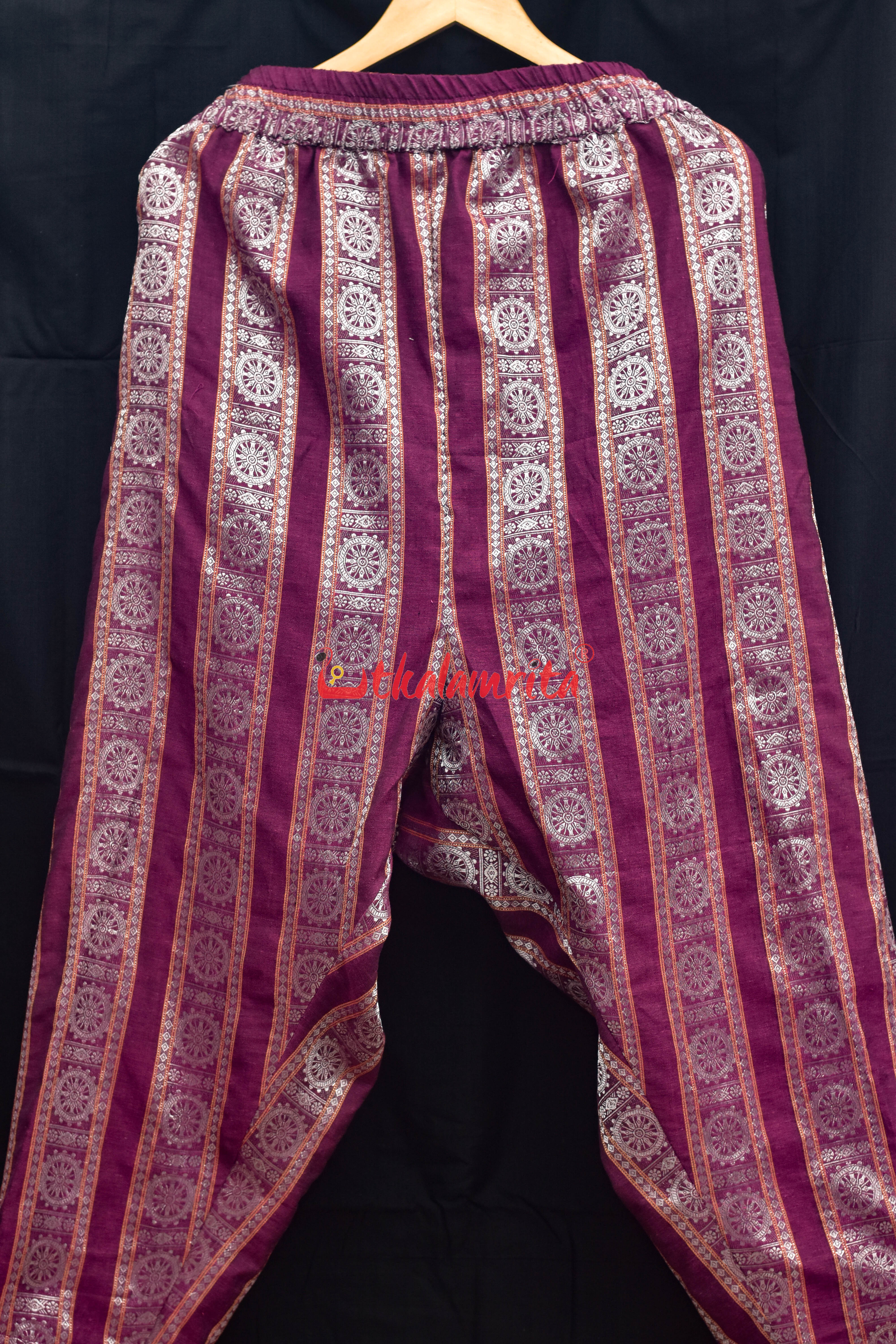 Jamun and Grey (Ladies Kurta Set)