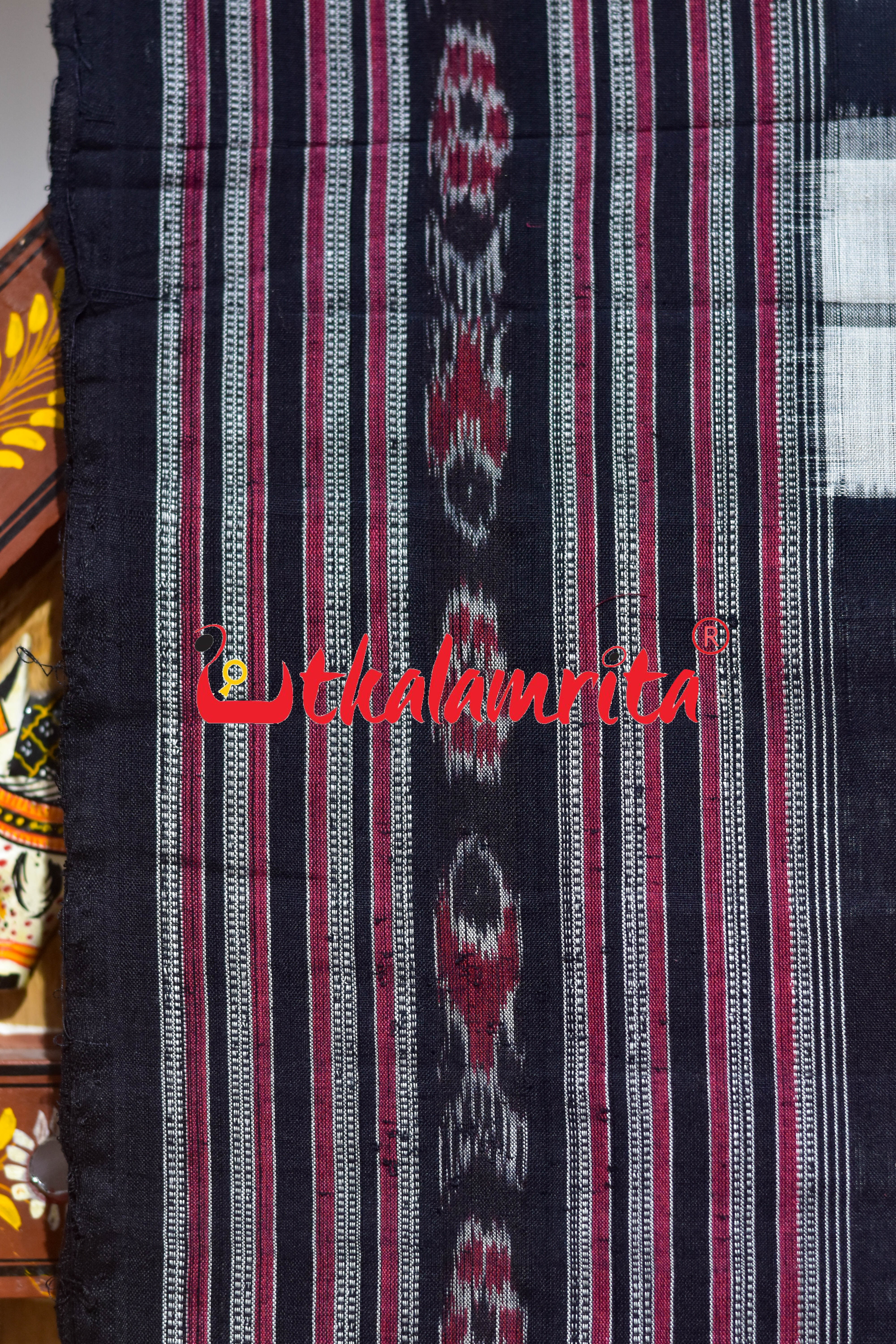 Contrast Bichitrapuri Sambalpuri (Stole)