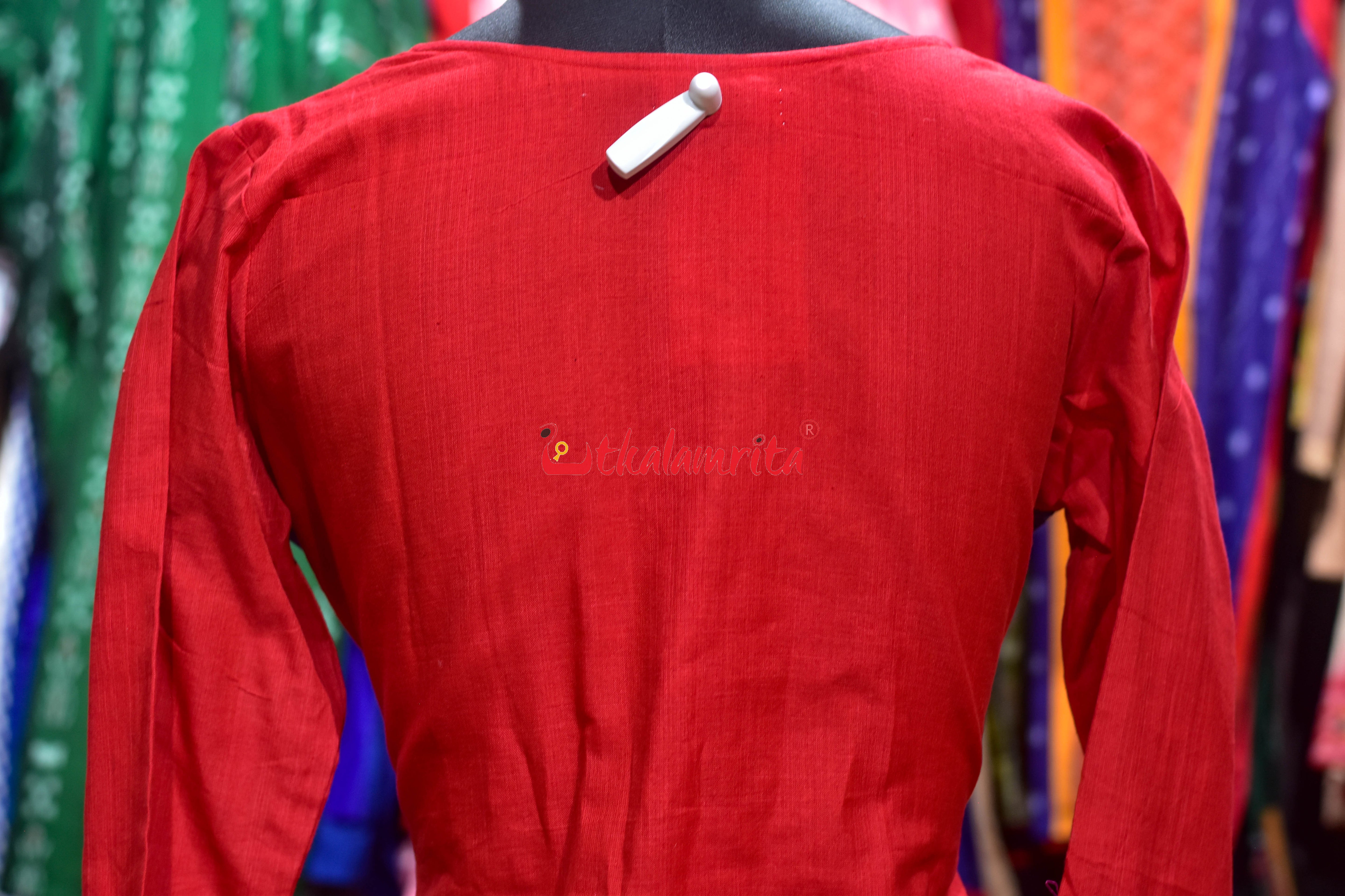 Sunset Ikat Glow (Ladies Kurti)