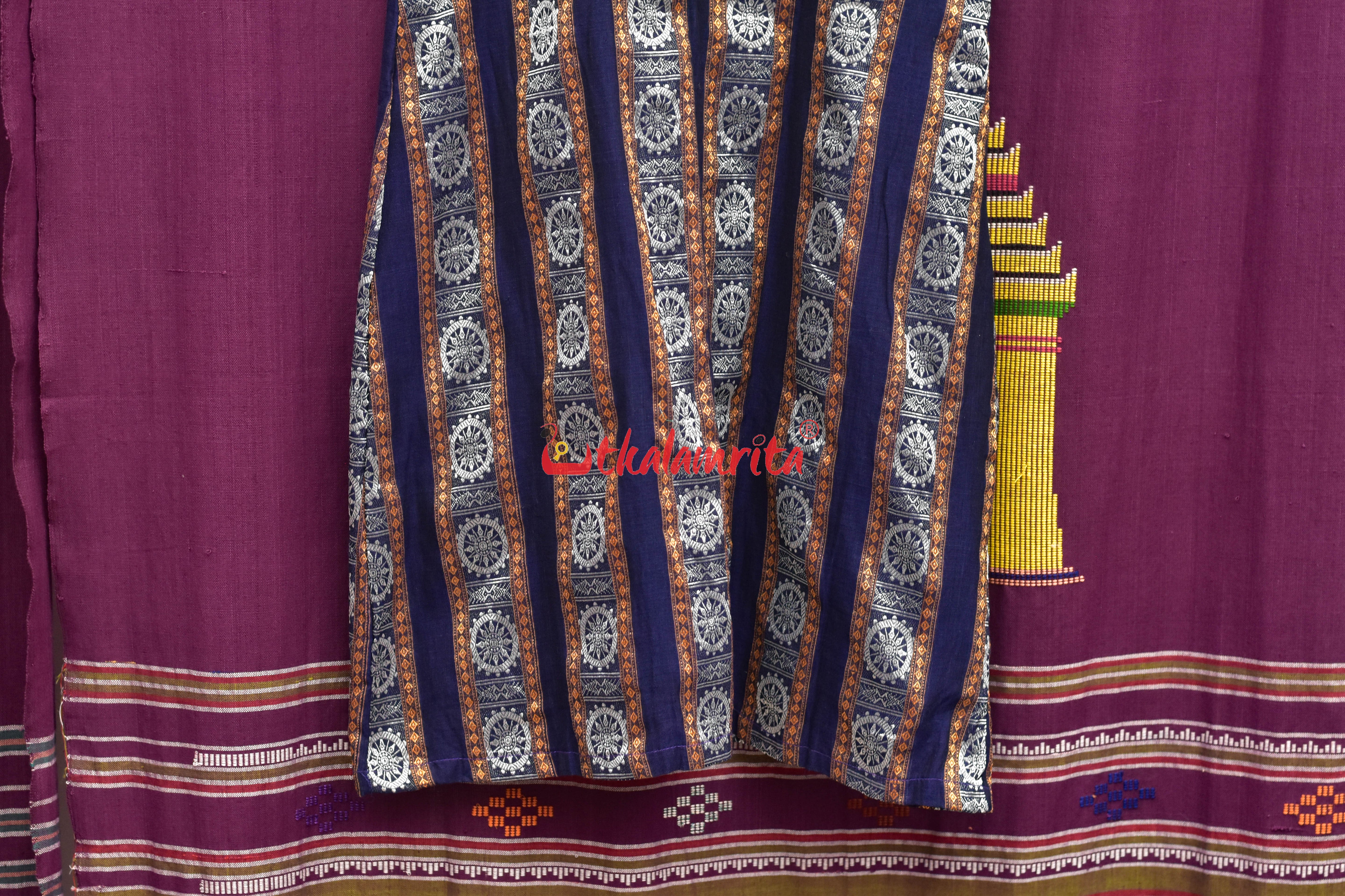 Konark Wheels Sleeveless (Ladies' Kurti)