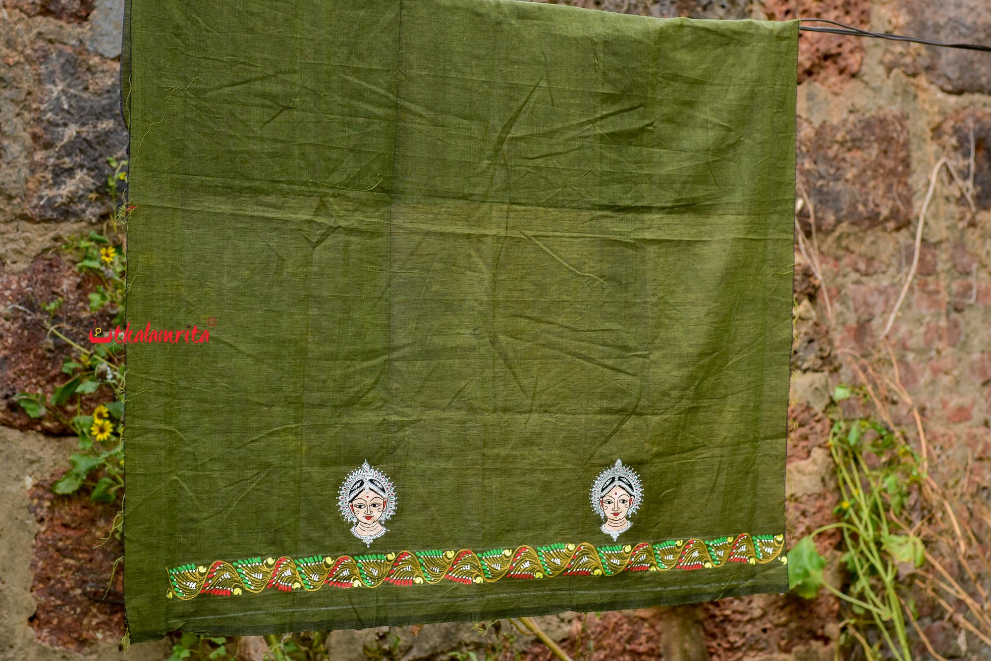 Dancers Pattachitra (Blouse piece)