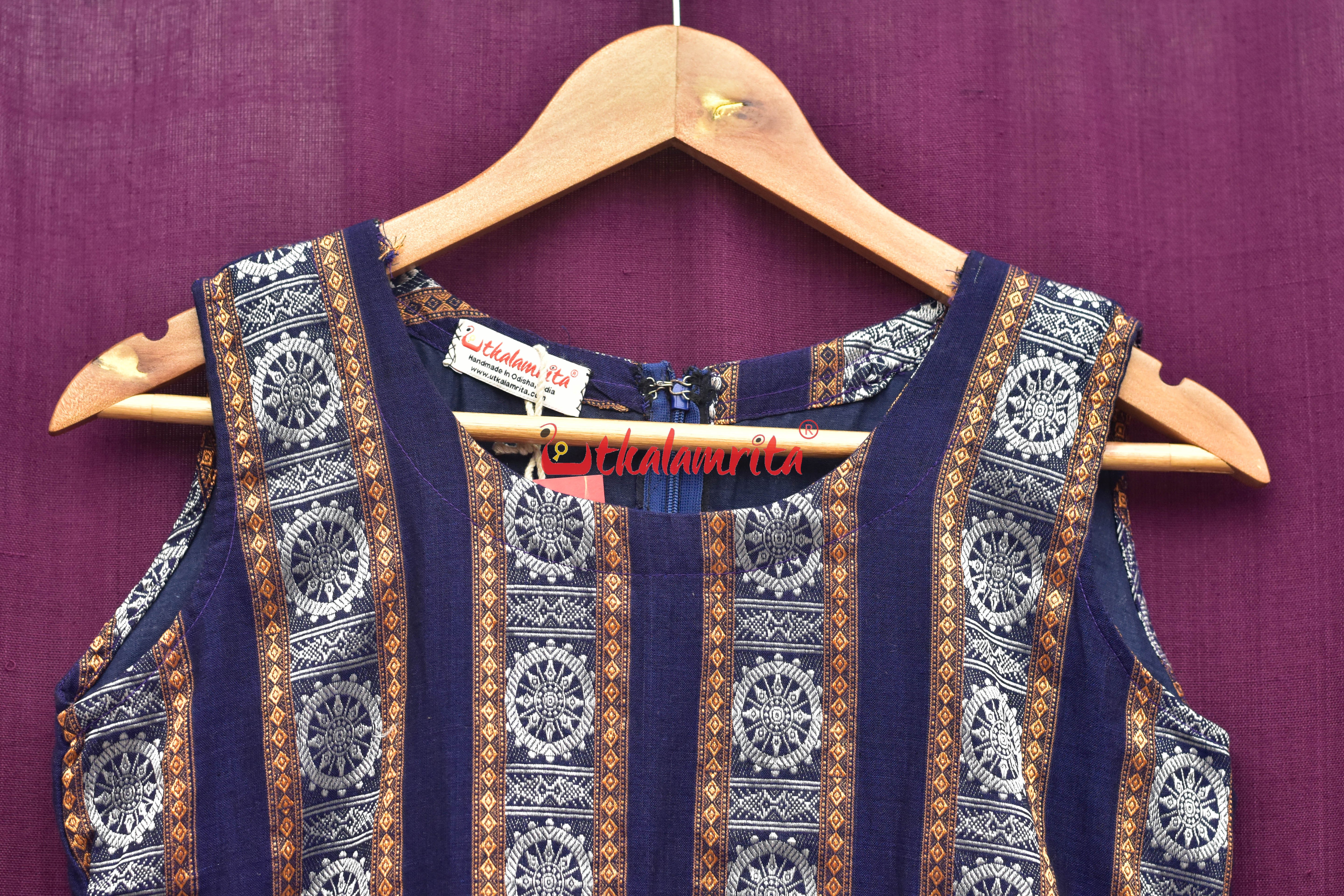 Konark Wheels Sleeveless (Ladies' Kurti)