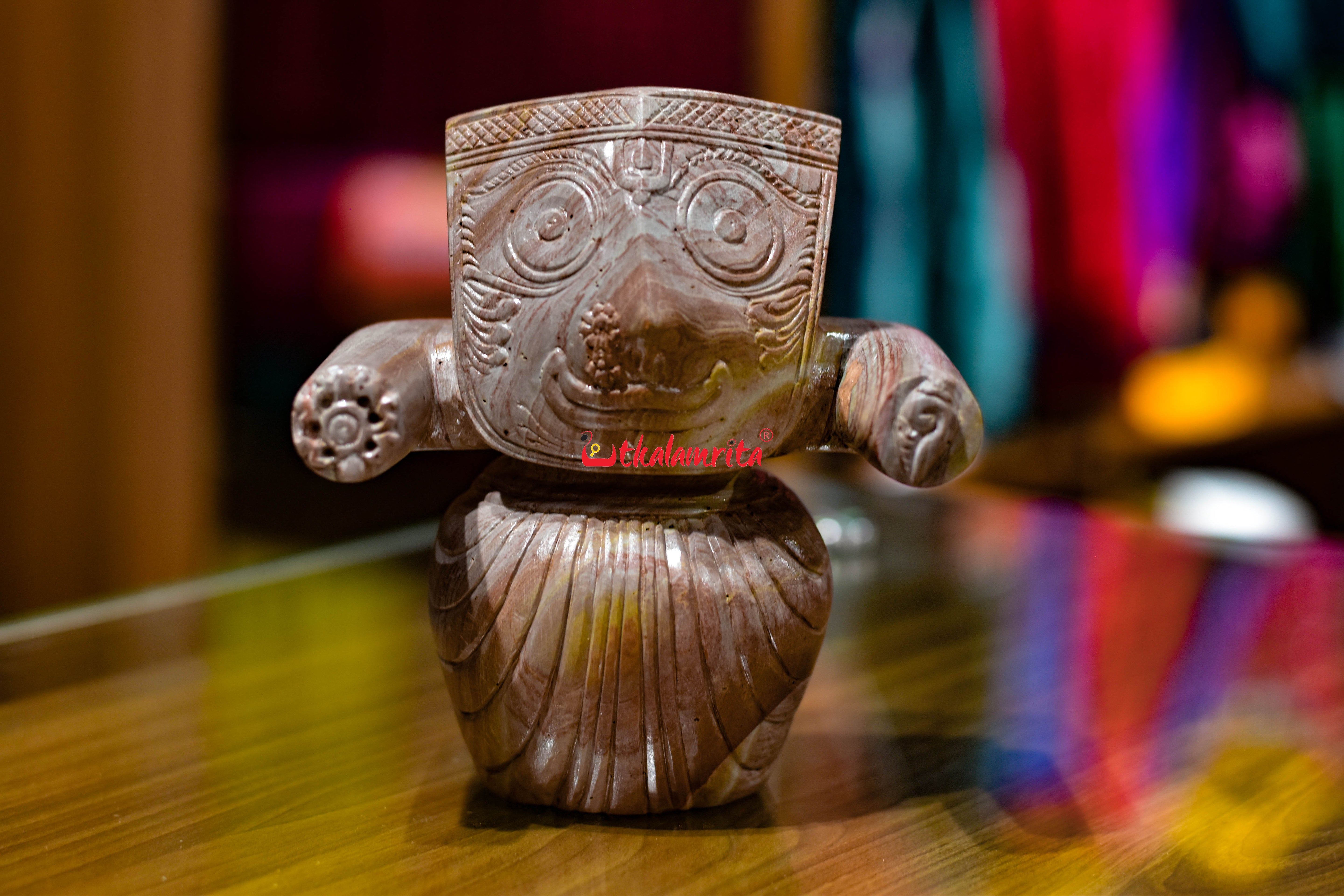 Single Jagannath Stone Carving