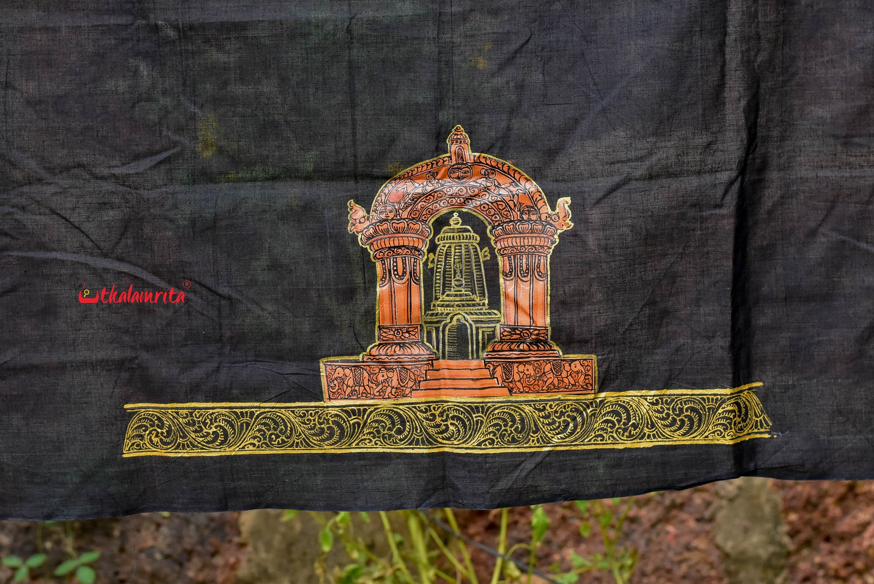 Konark Temple Pattachitra (Blouse Piece)