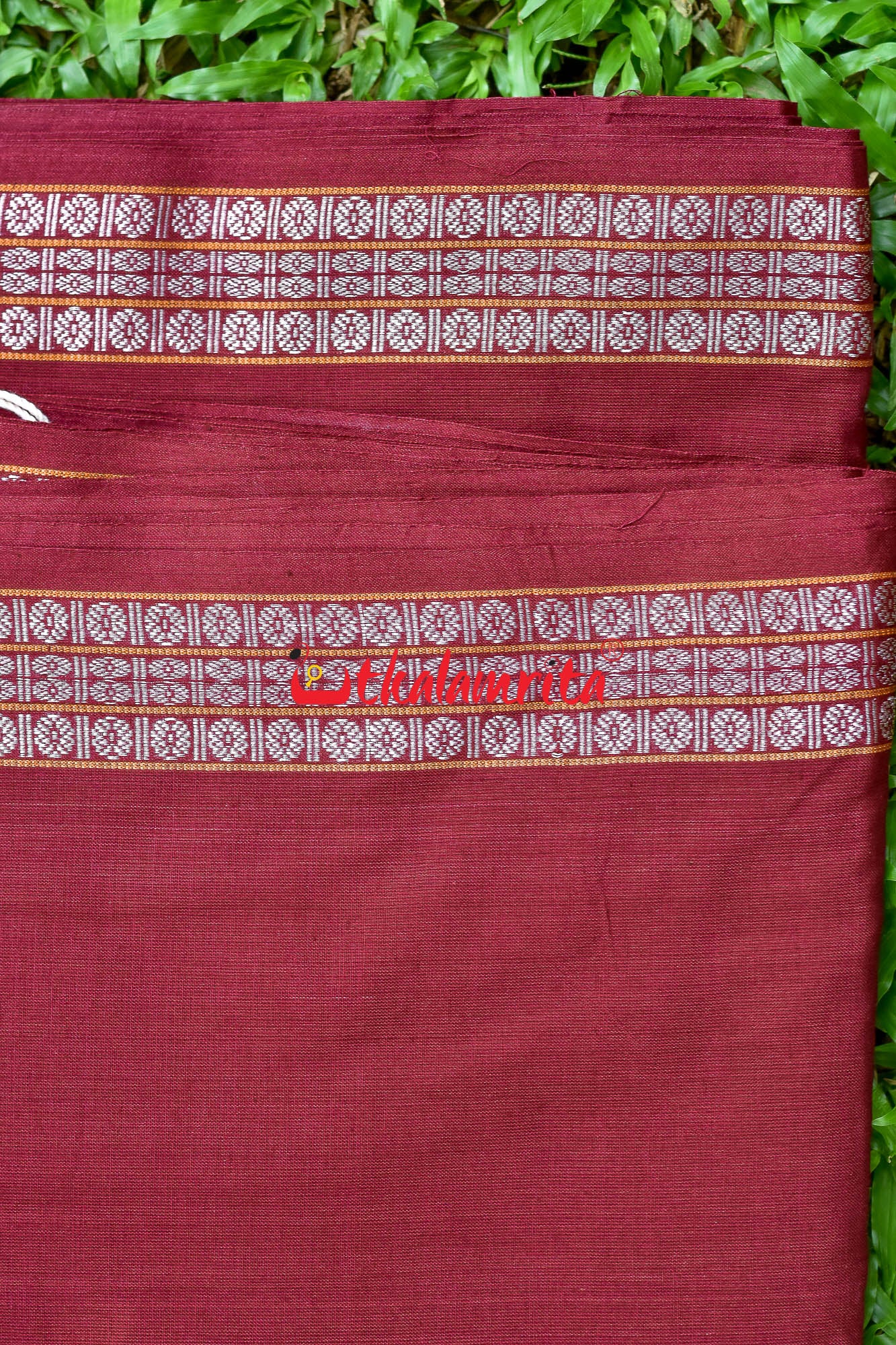 Maroon Blouse (Fabric)