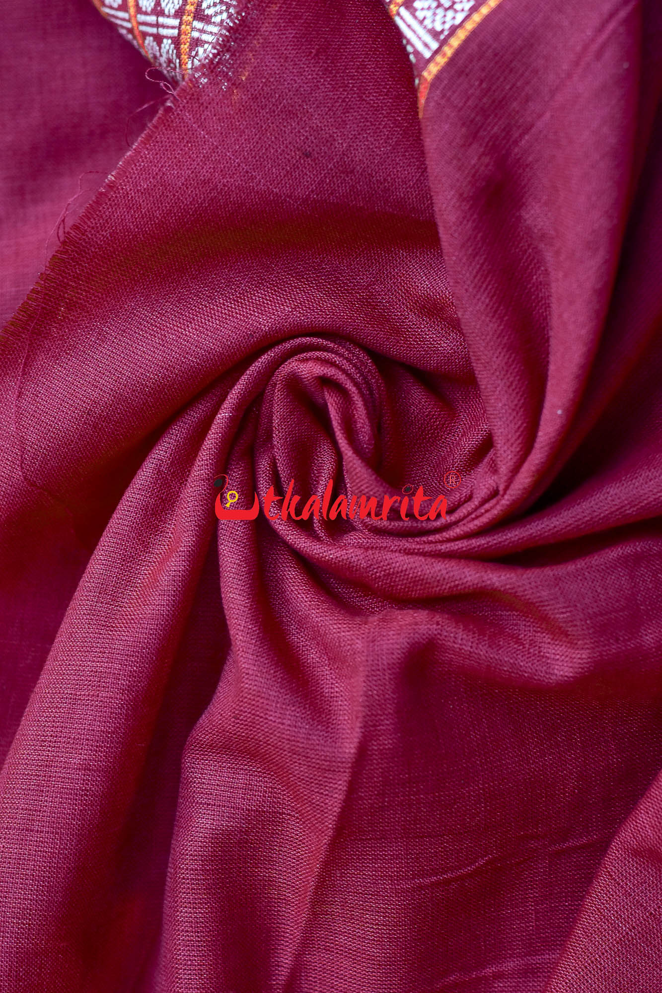 Maroon Blouse (Fabric)