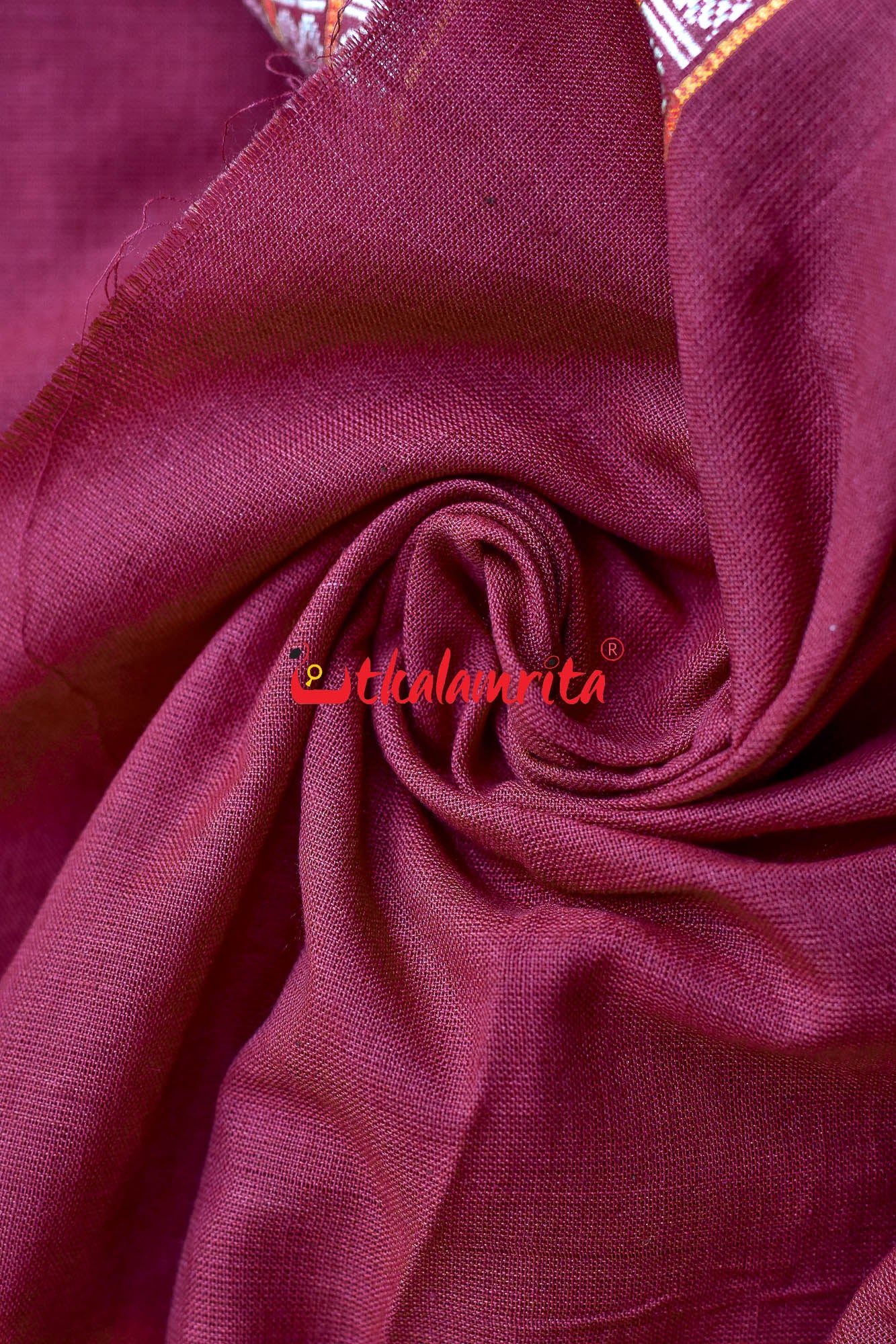 Maroon Blouse (Fabric)