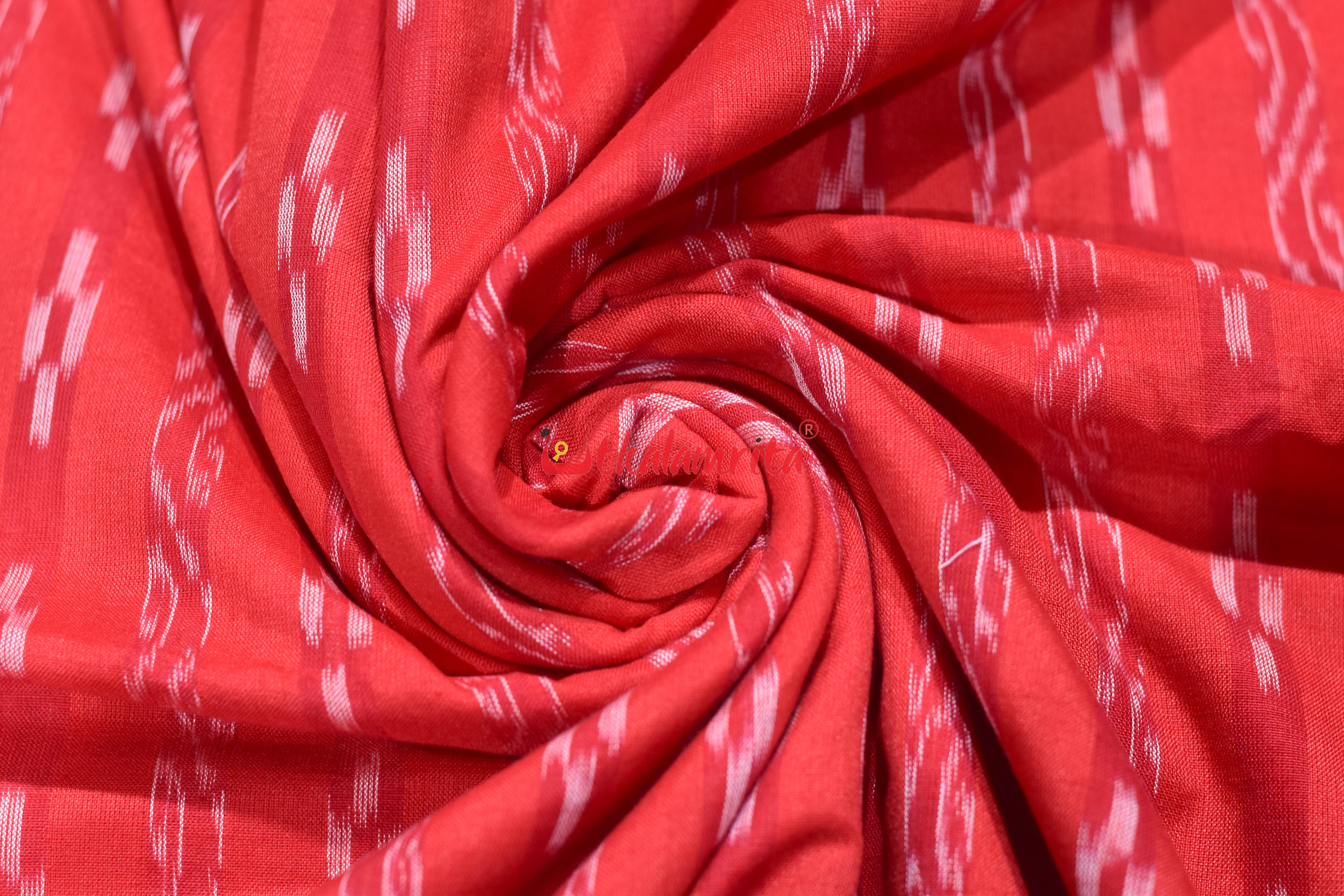 Red Lata Pasapali Cotton (Fabric)
