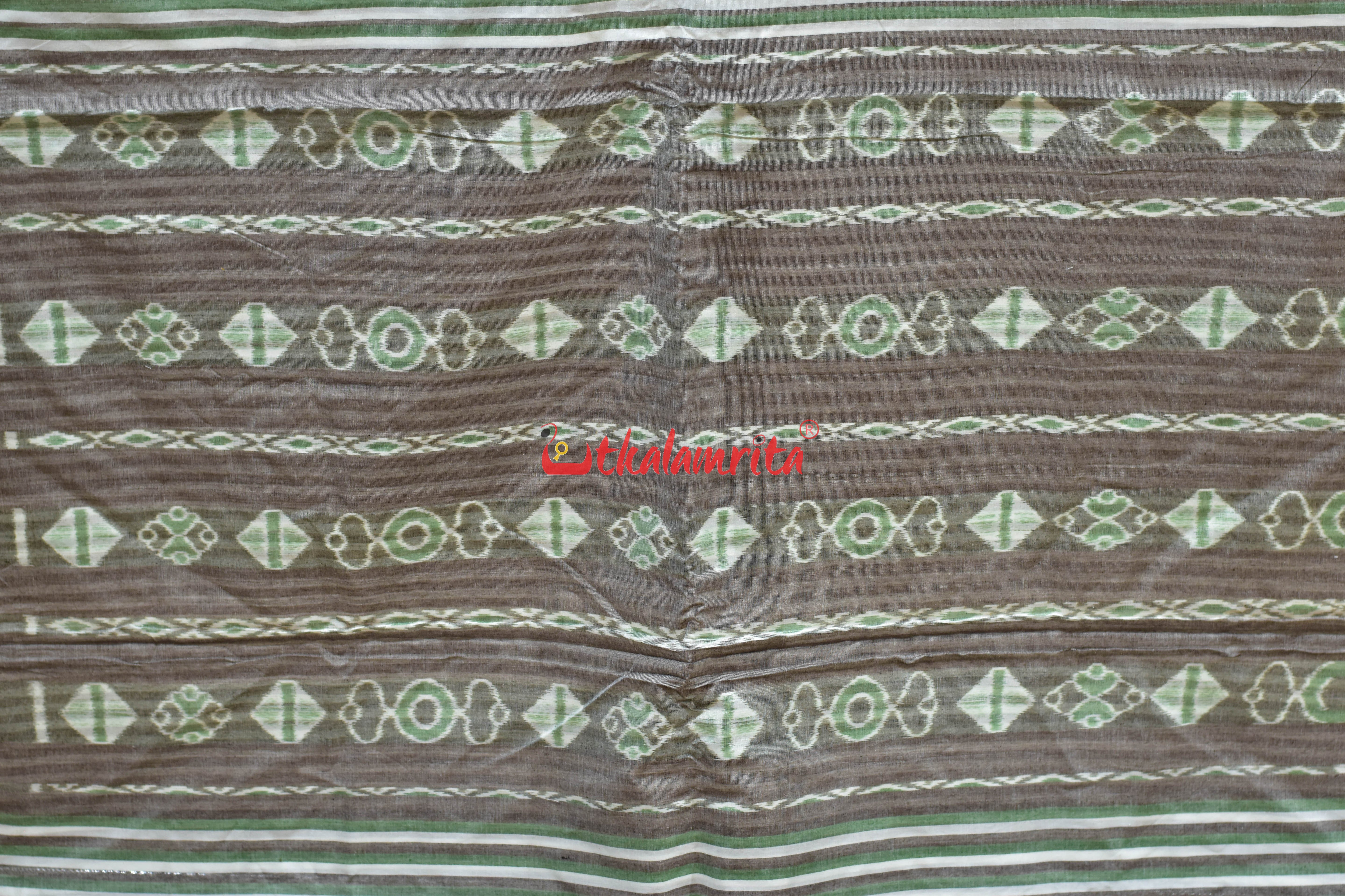 Contemporary Pataka Khandua Cotton Saree