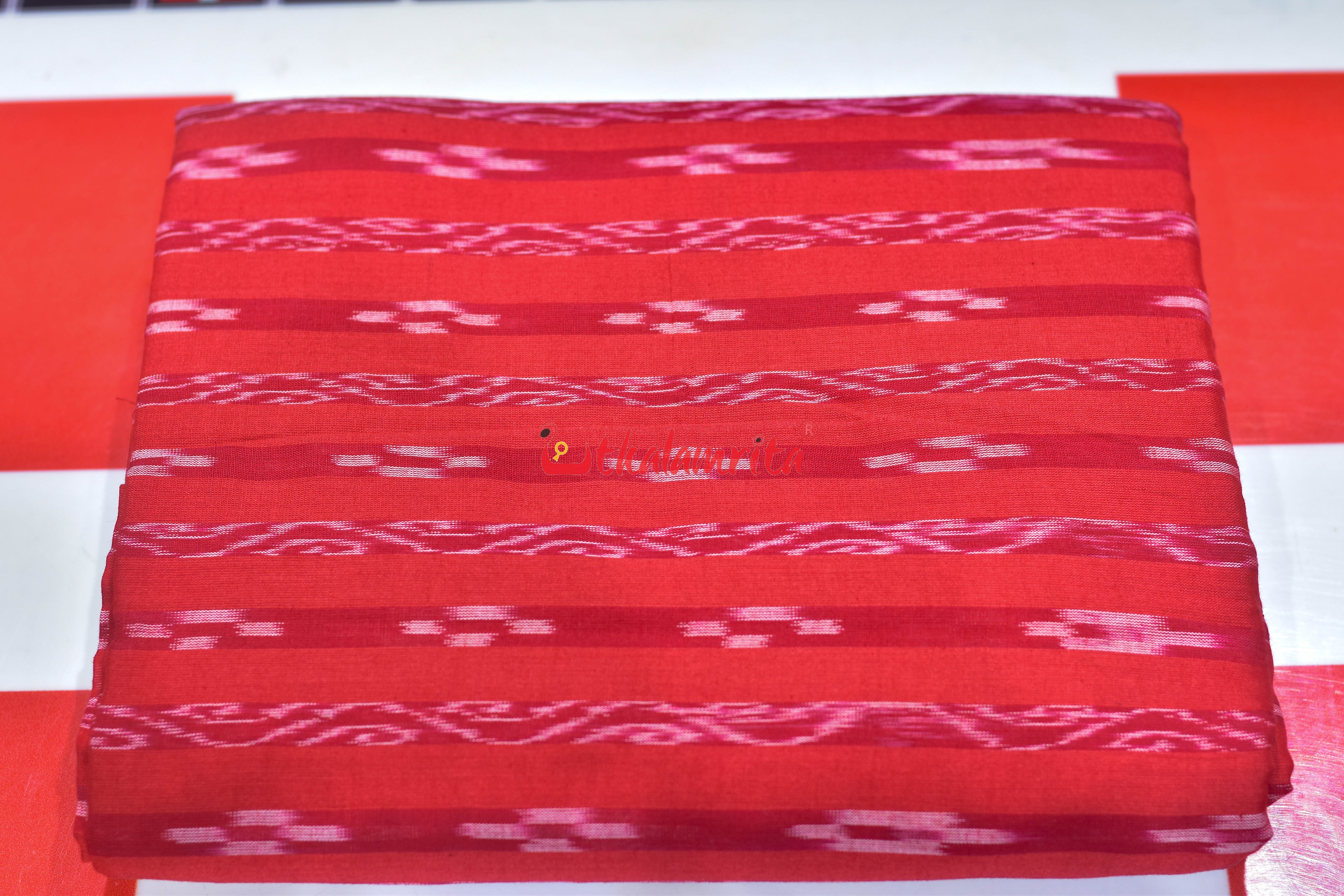 Red Lata Pasapali Cotton (Fabric)