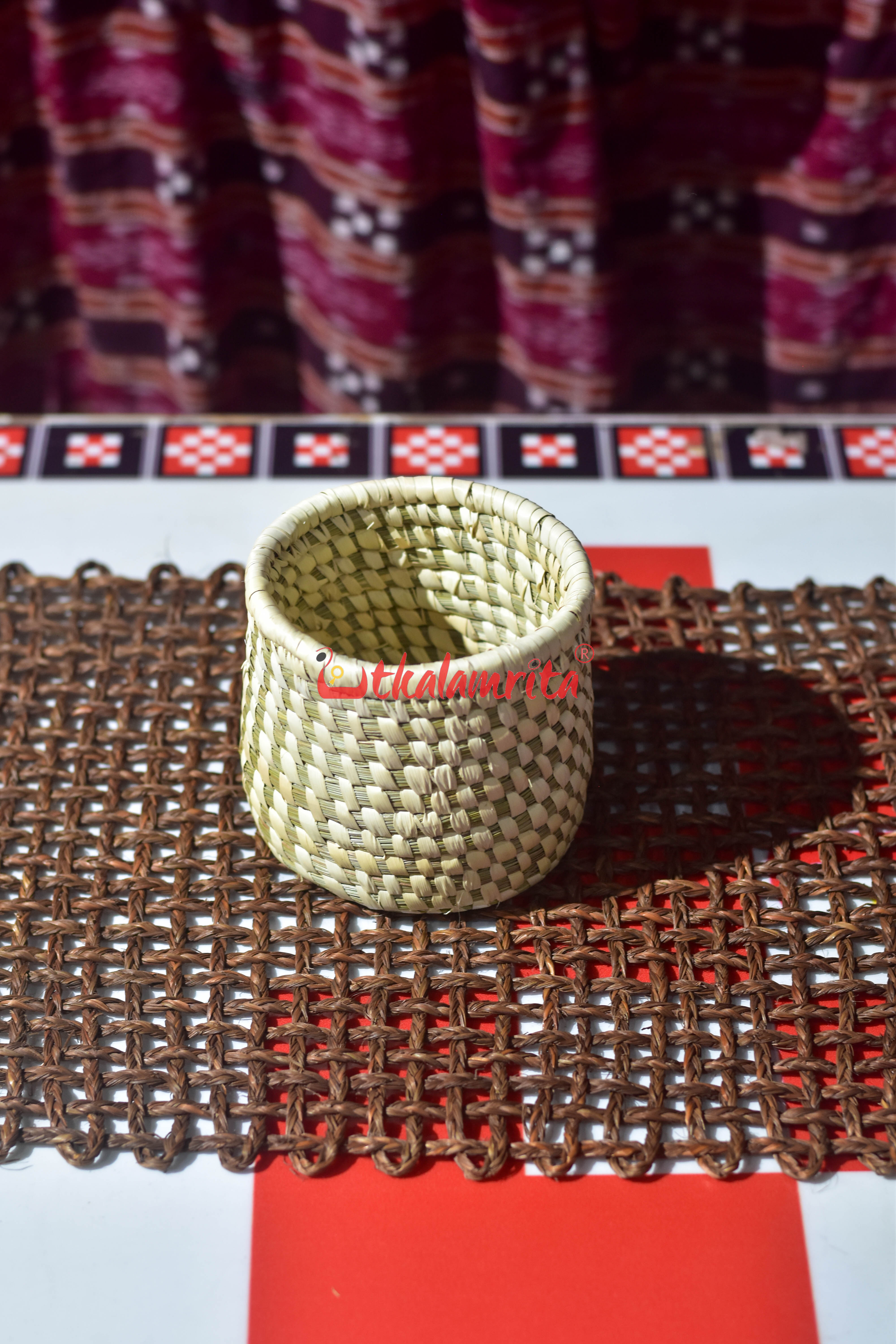 Sabai Grass Jali Mat Single Layer (Brown)