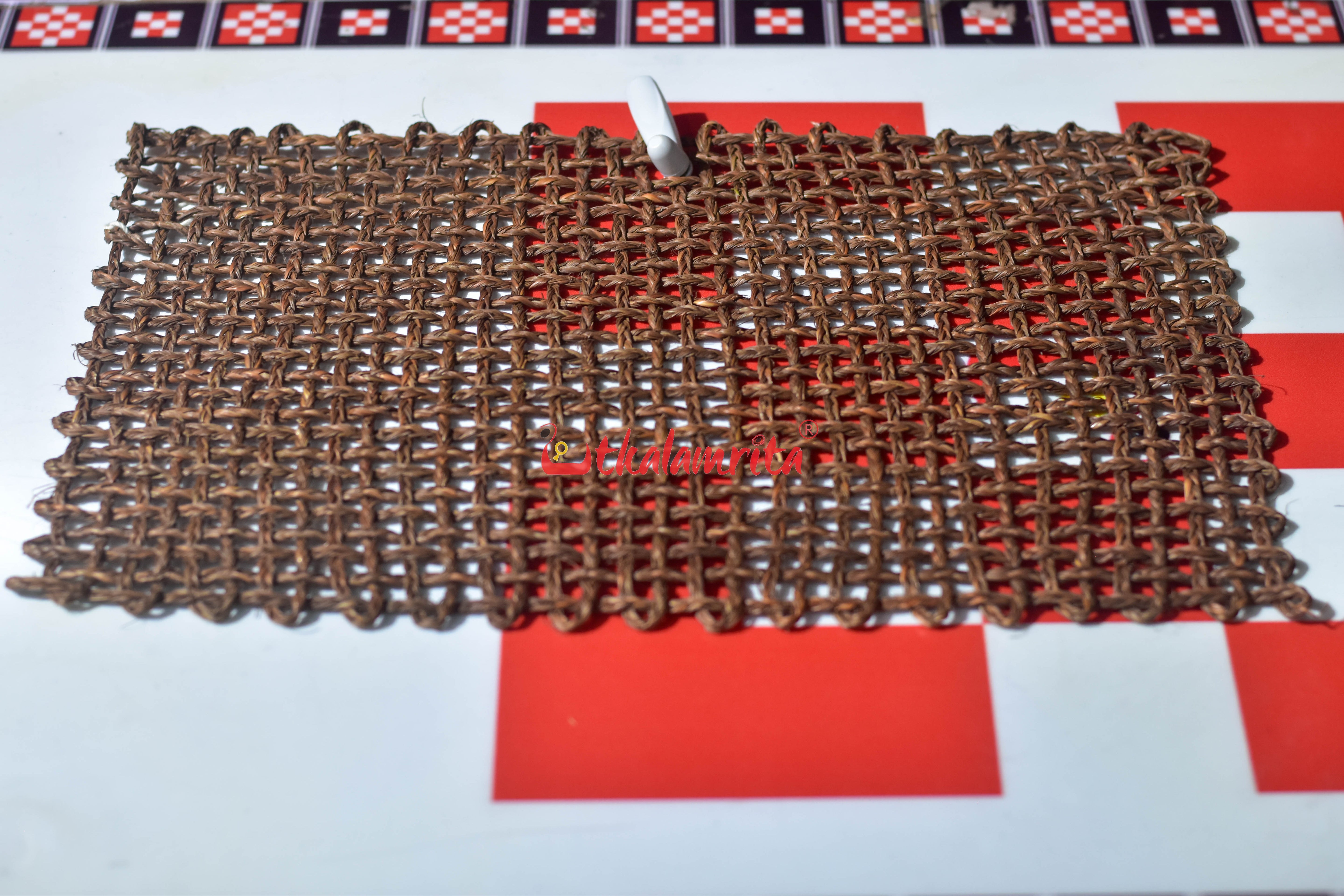 Sabai Grass Jali Mat Single Layer (Brown)