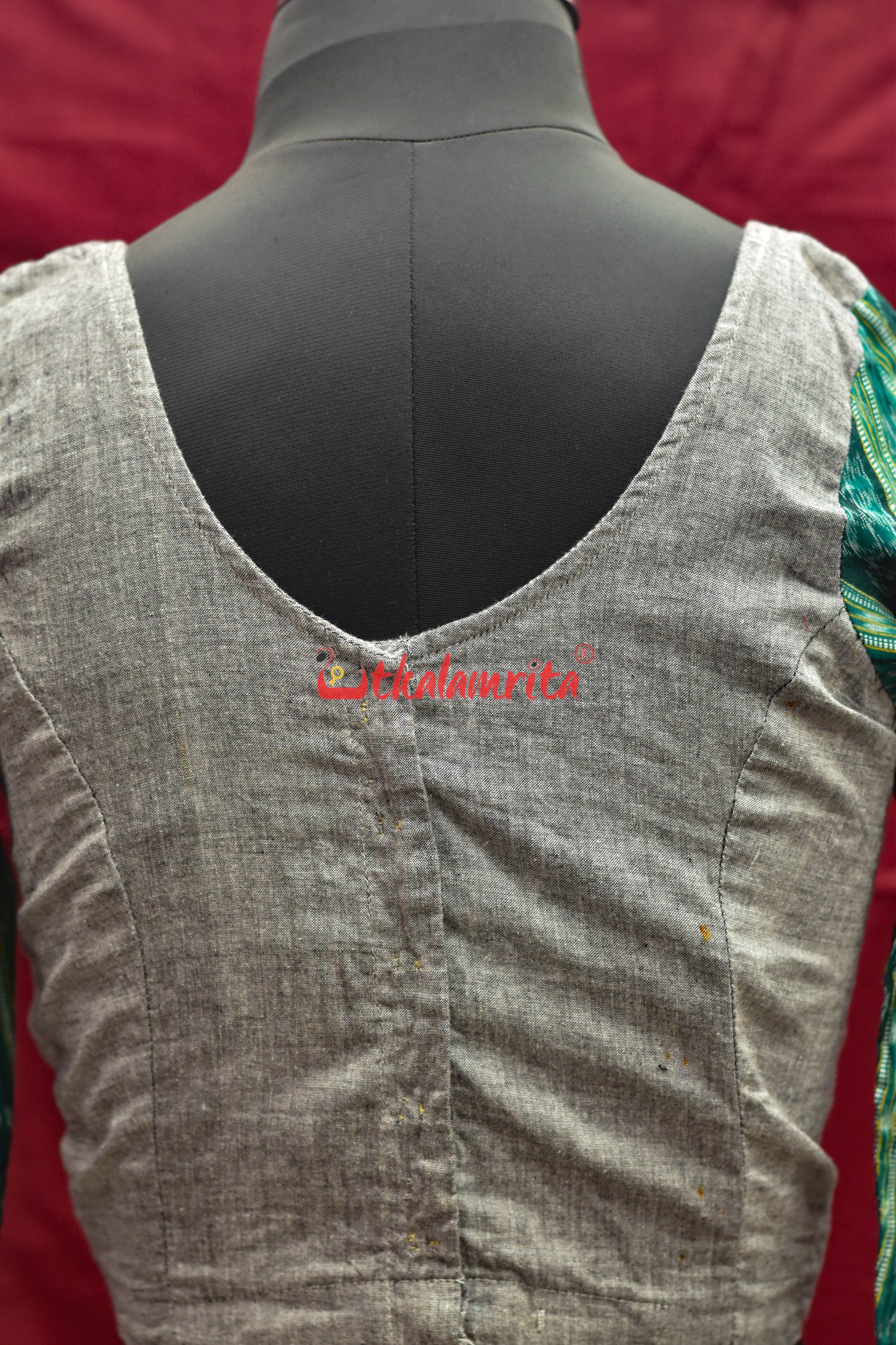 Grey And Green Ladders (Blouse)