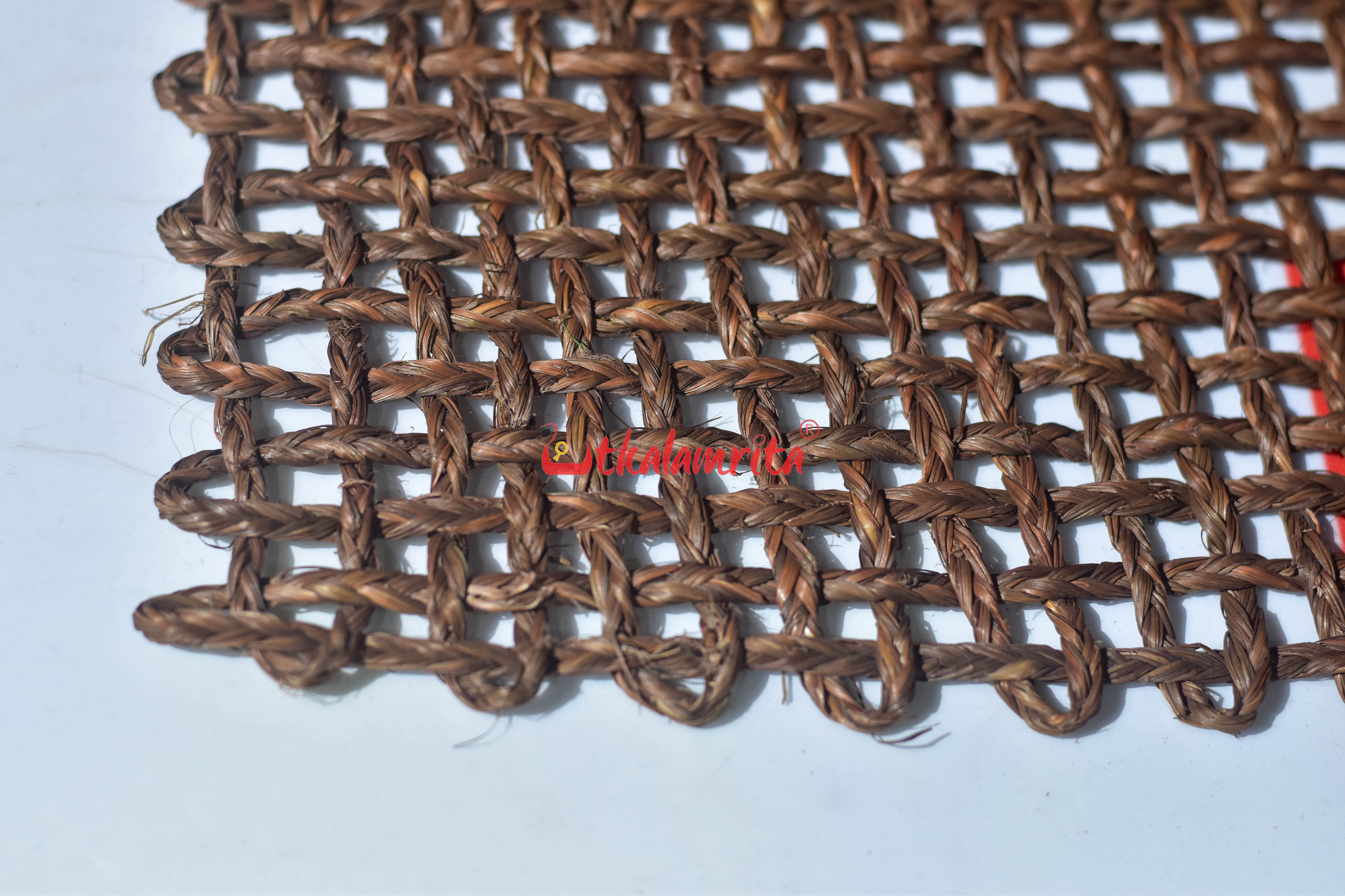 Sabai Grass Jali Mat Single Layer (Brown)