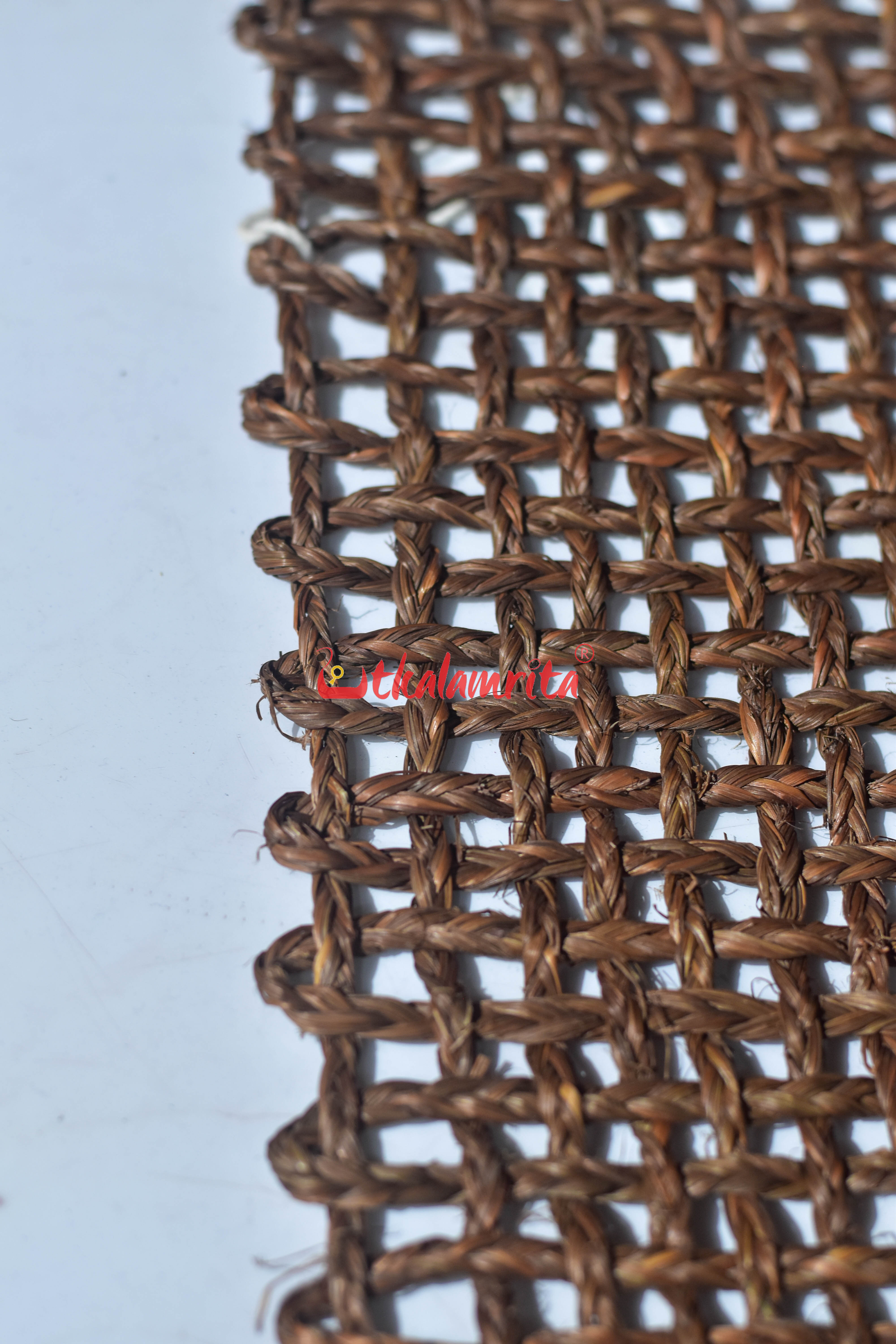 Sabai Grass Jali Mat Single Layer (Brown)