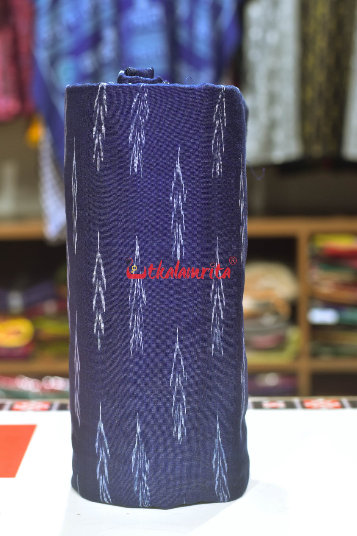 Blue Labanga Bandha Cotton (Fabric)