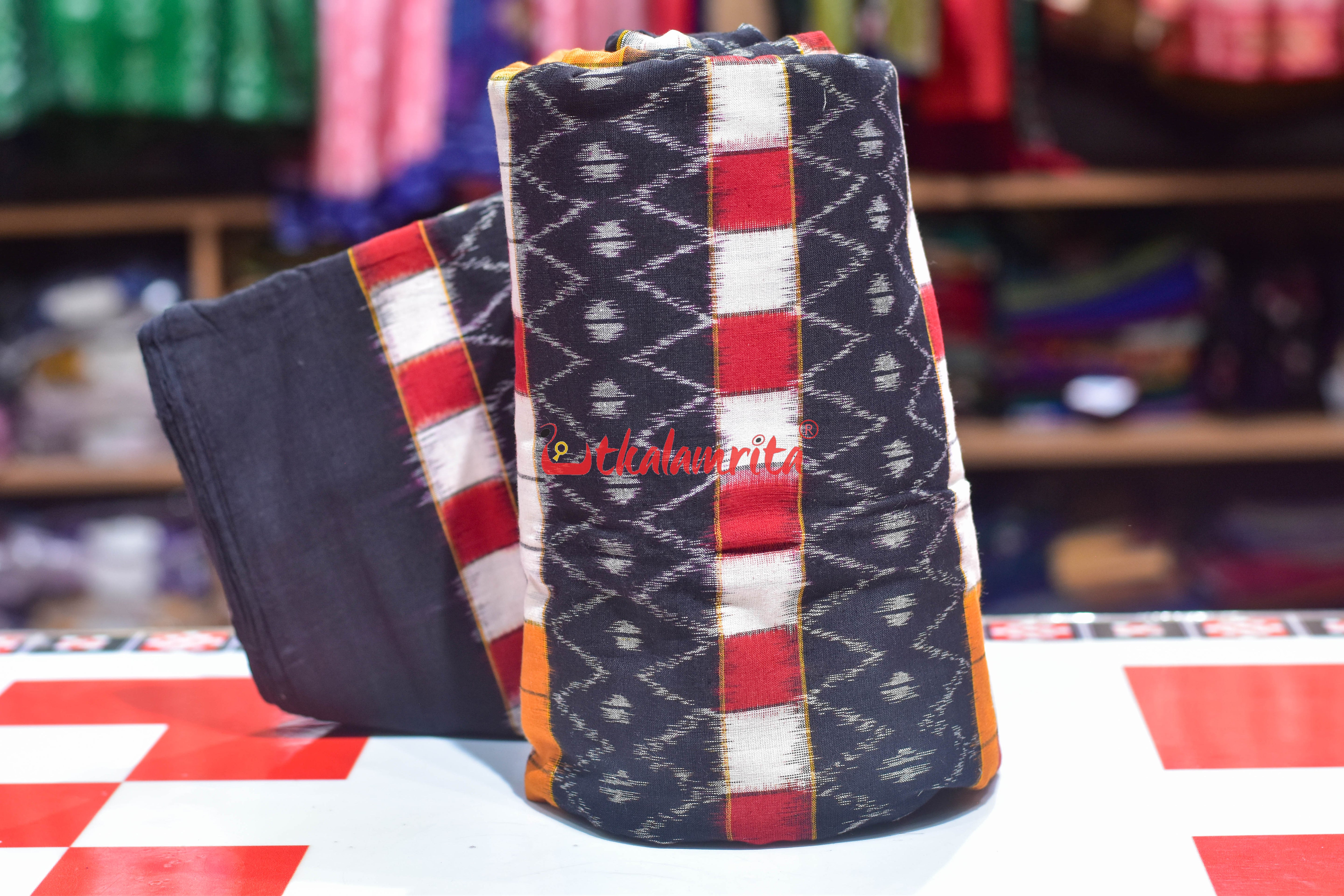 Yellow Red Bichitrapuri Cotton (fabric)