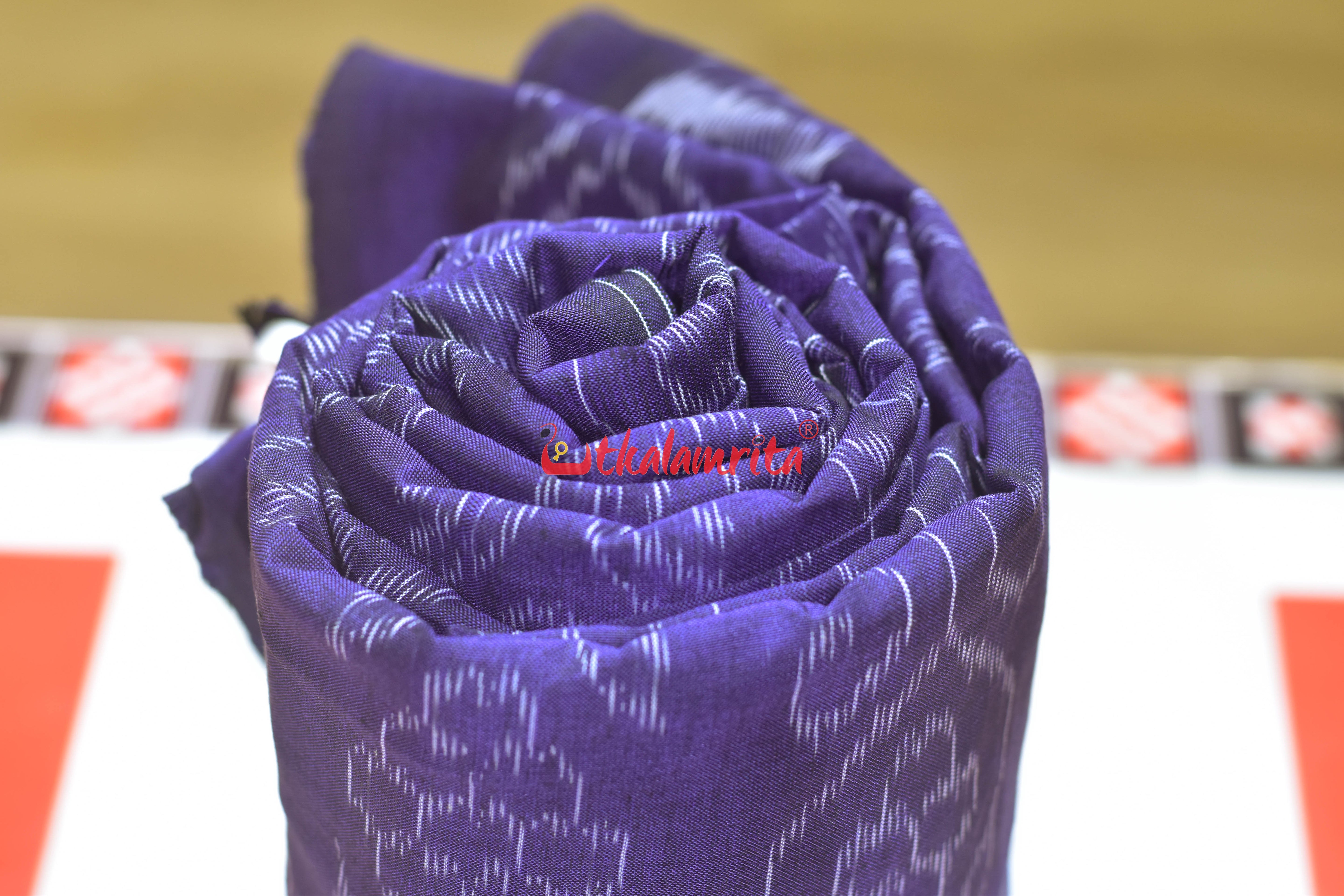 Flower Bandha on Violet (Fabric)