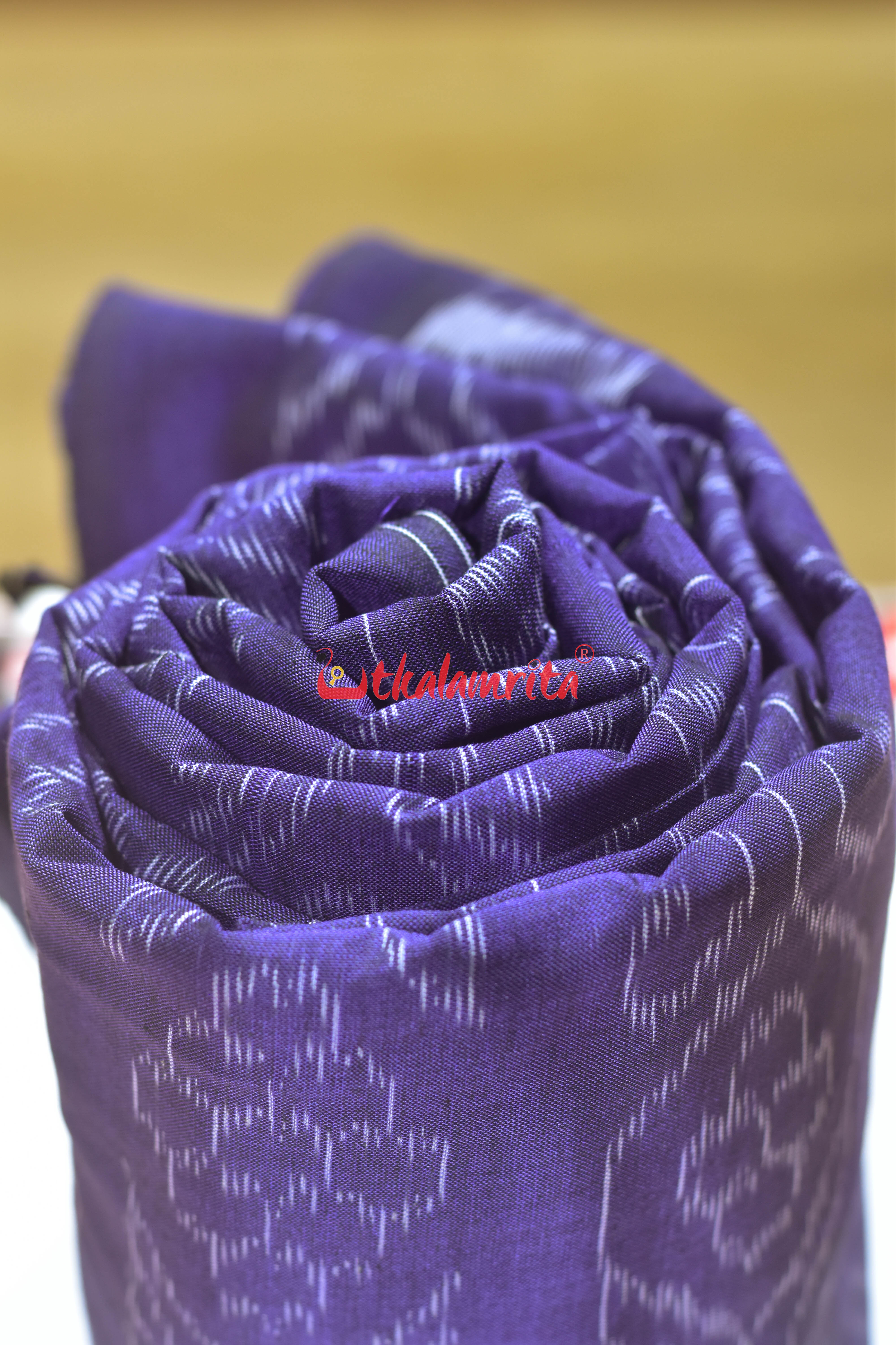 Flower Bandha on Violet (Fabric)