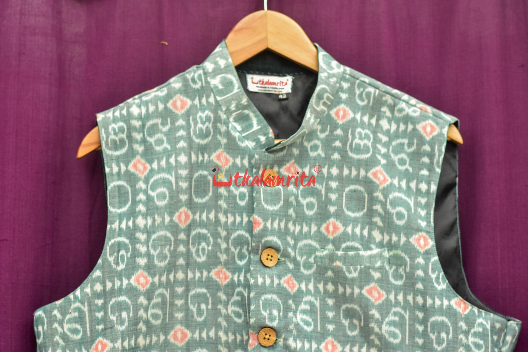 Sea Green Odia Alphabets (Modi Jacket)