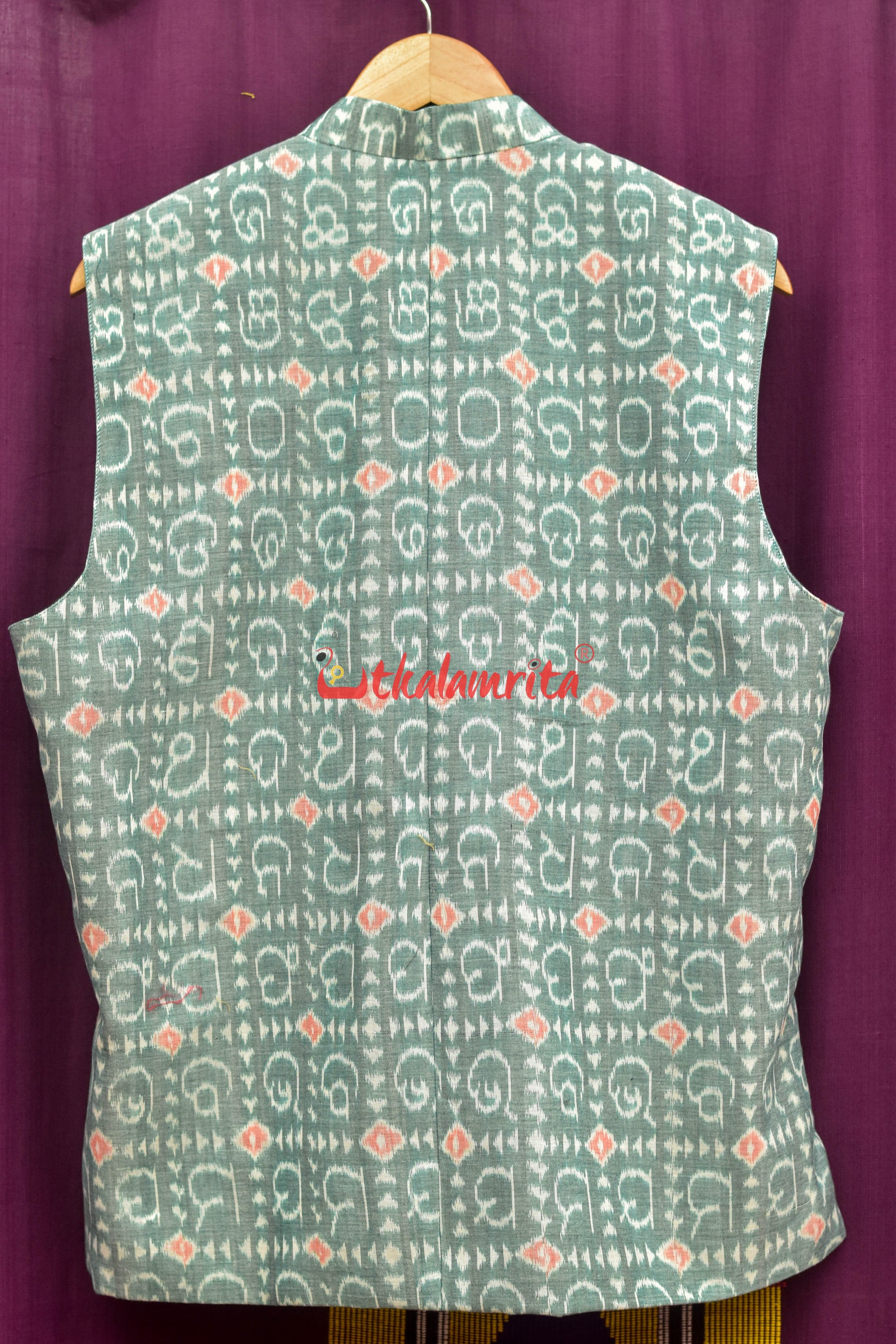 Sea Green Odia Alphabets (Modi Jacket)