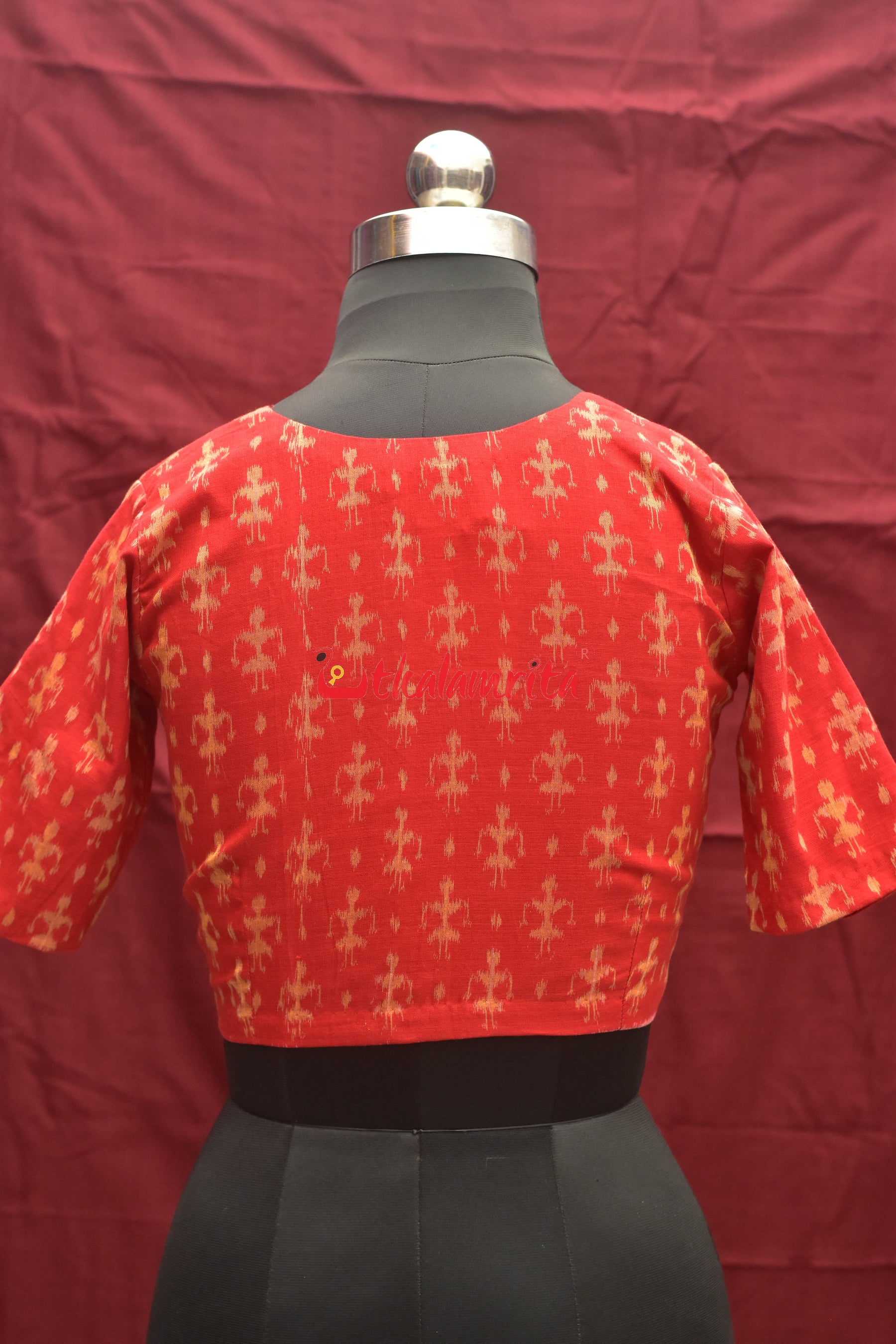 Tribals Standing Red (Blouse)