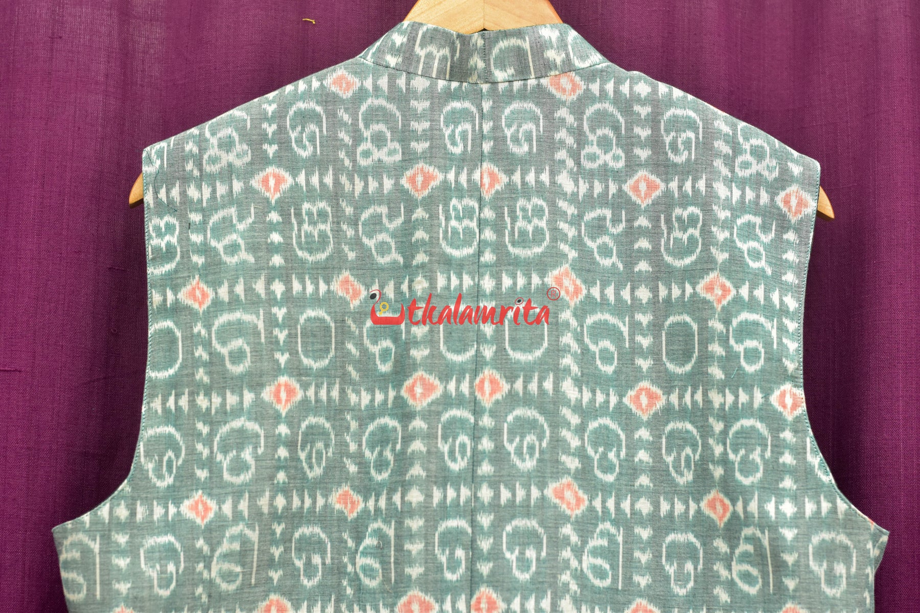 Sea Green Odia Alphabets (Modi Jacket)