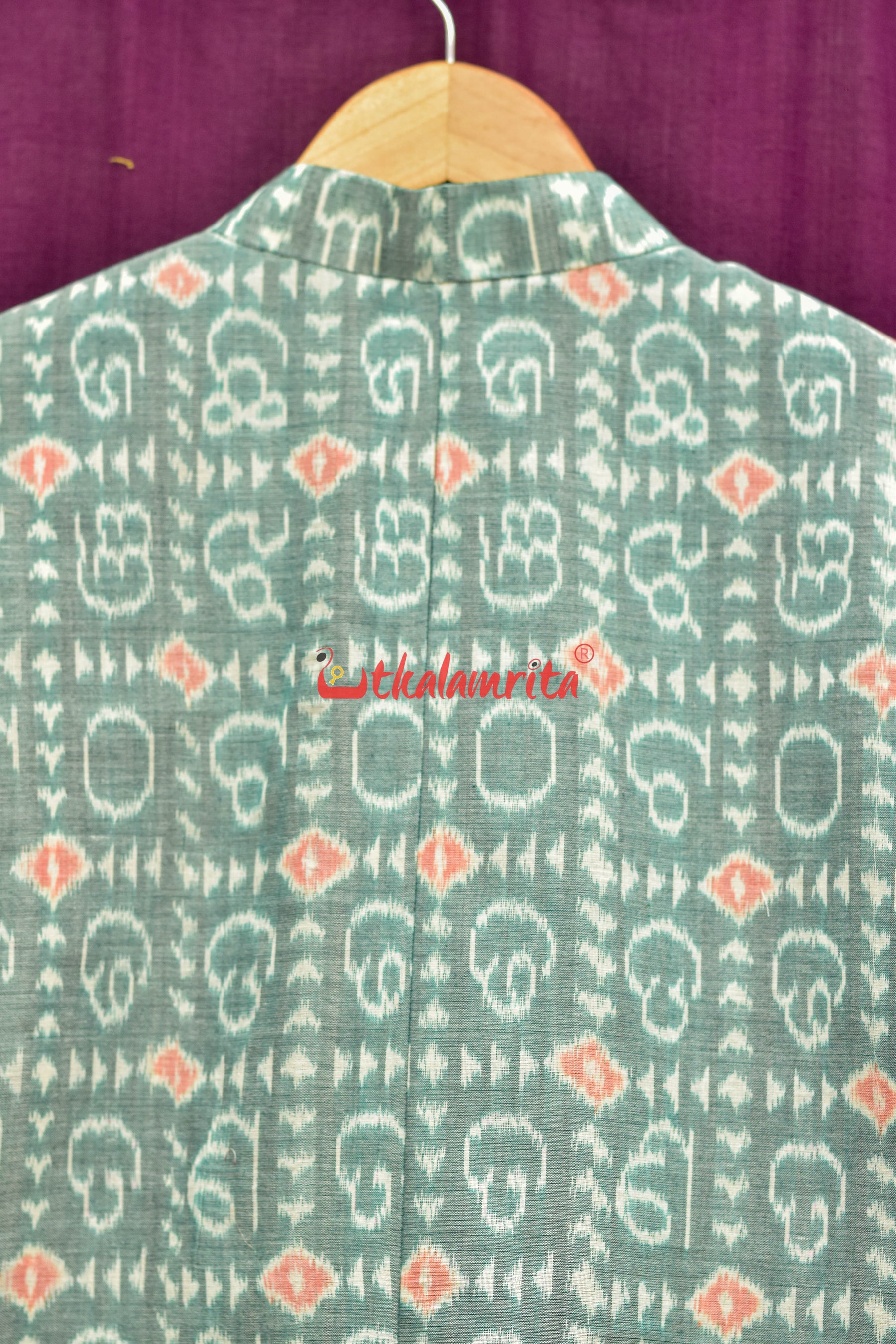 Sea Green Odia Alphabets (Modi Jacket)