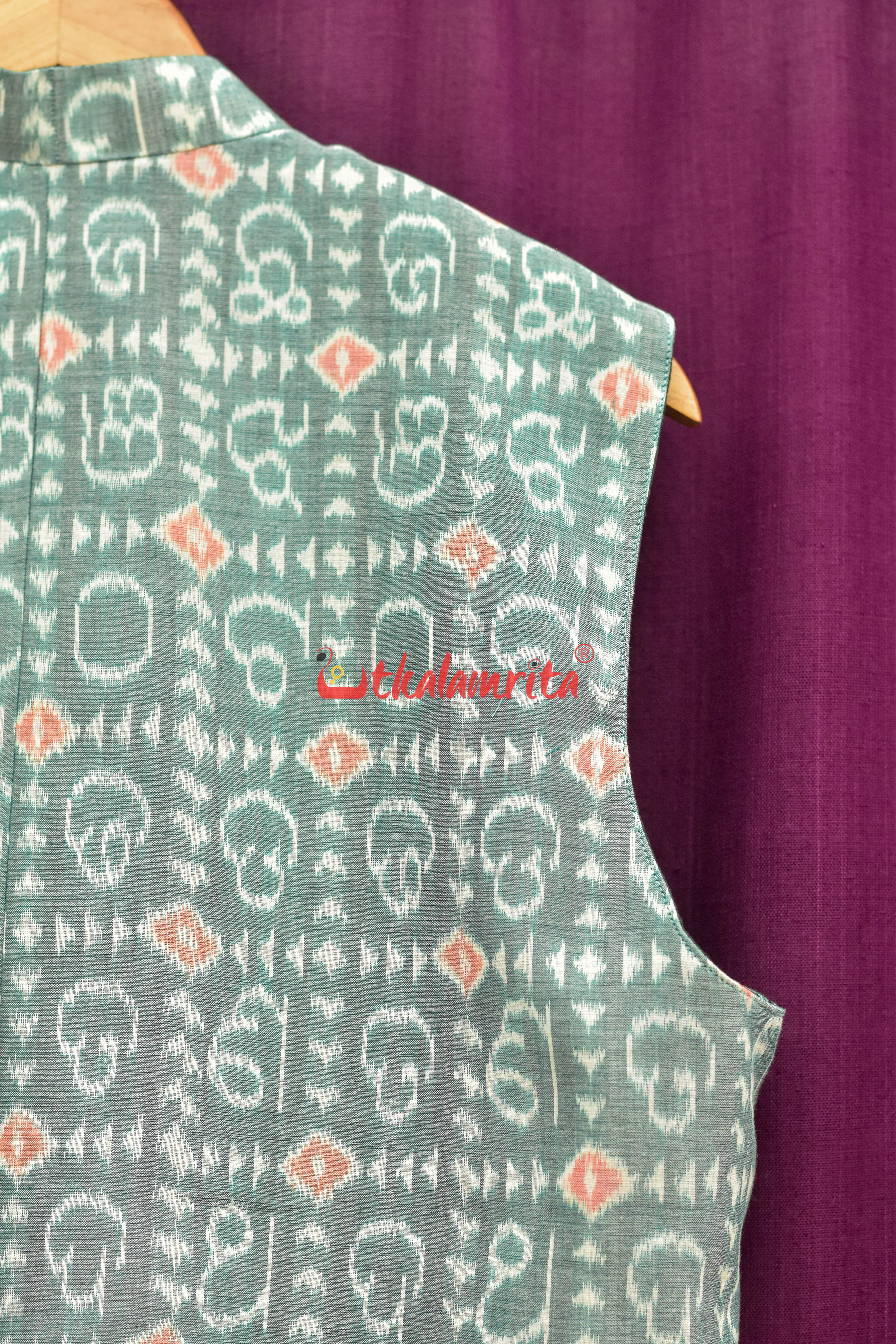 Sea Green Odia Alphabets (Modi Jacket)