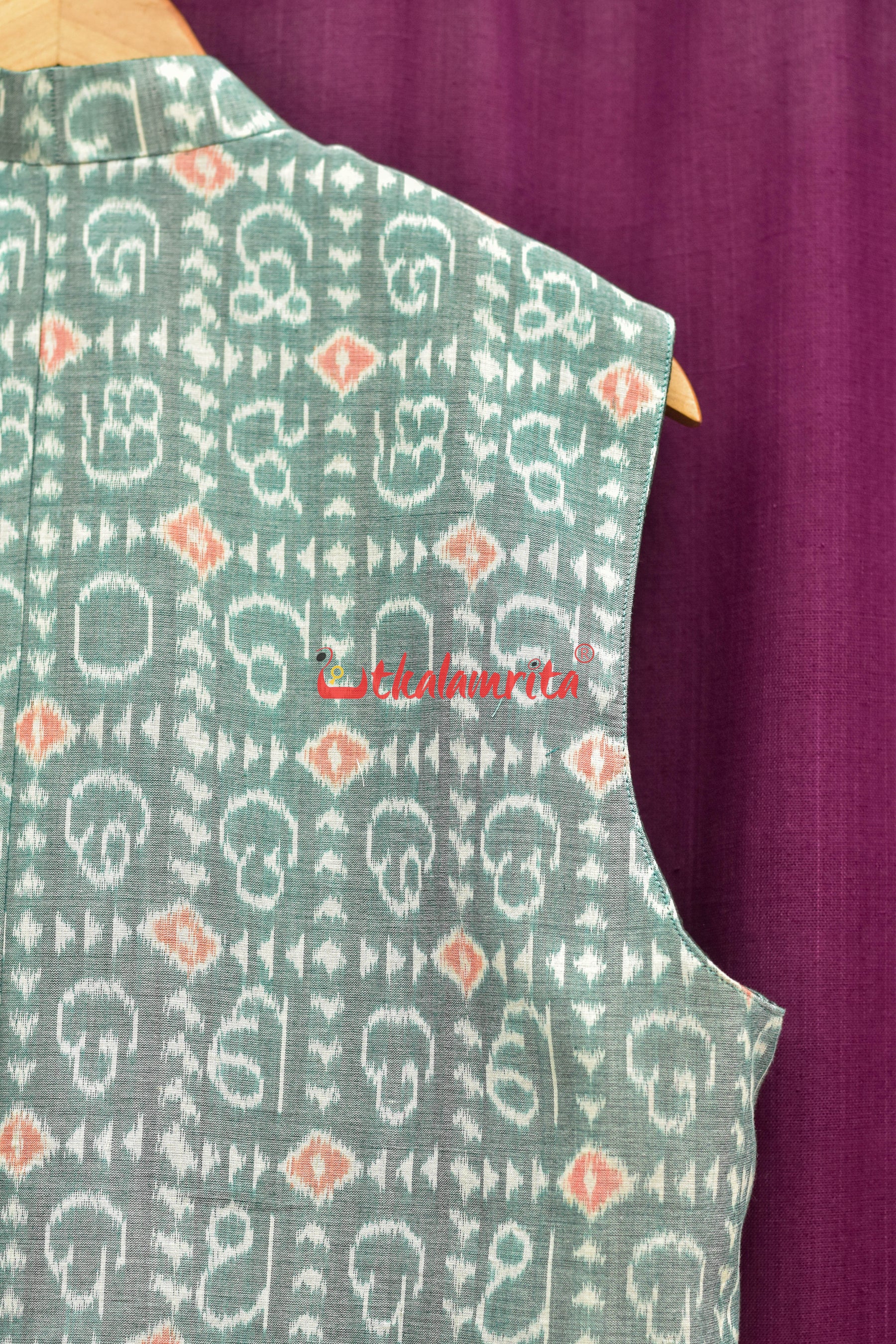 Sea Green Odia Alphabets (Modi Jacket)