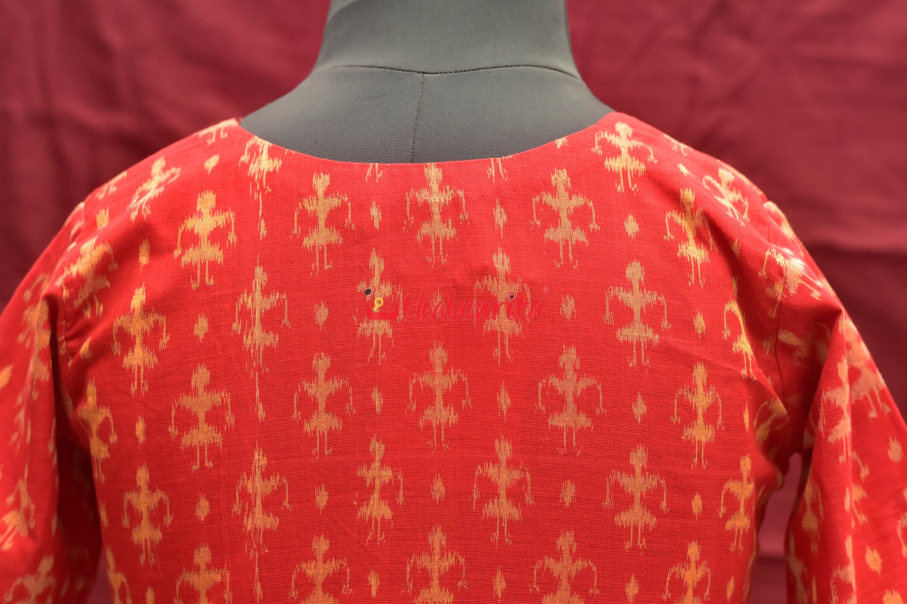 Tribals Standing Red (Blouse)
