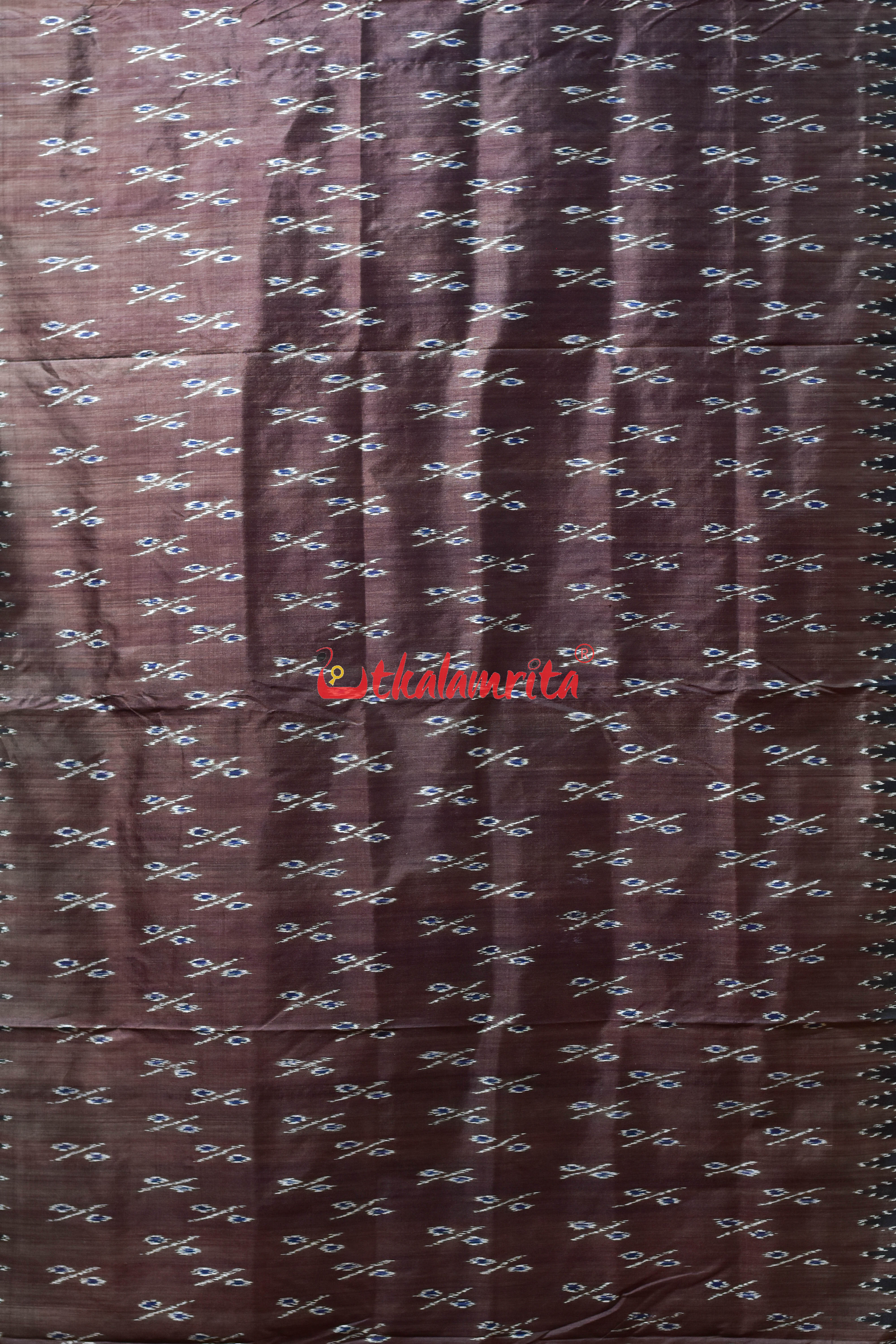 Coffee Percent Khandua Silk Saree