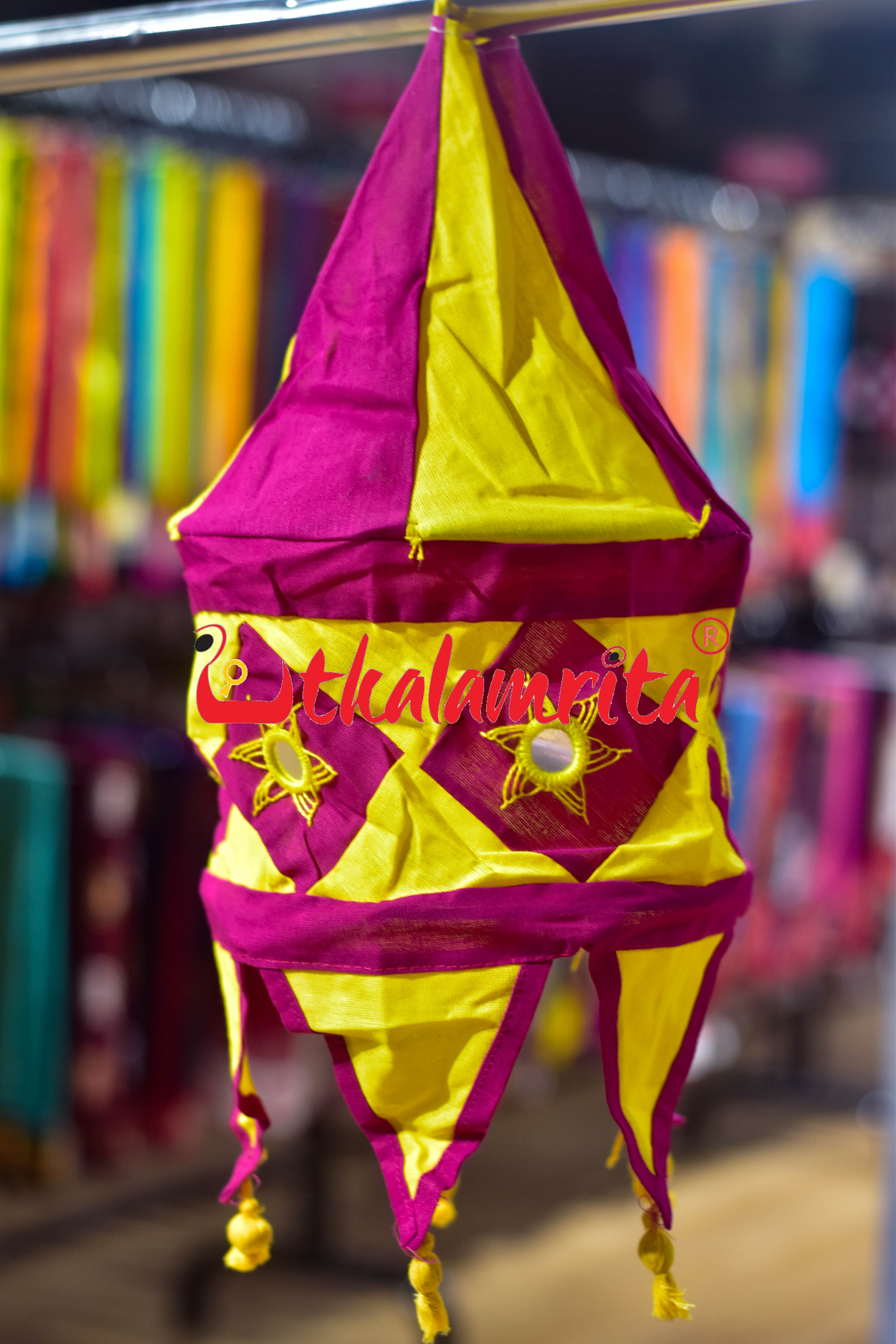 Magneta Yellow Special 1-Step Round Lampshade