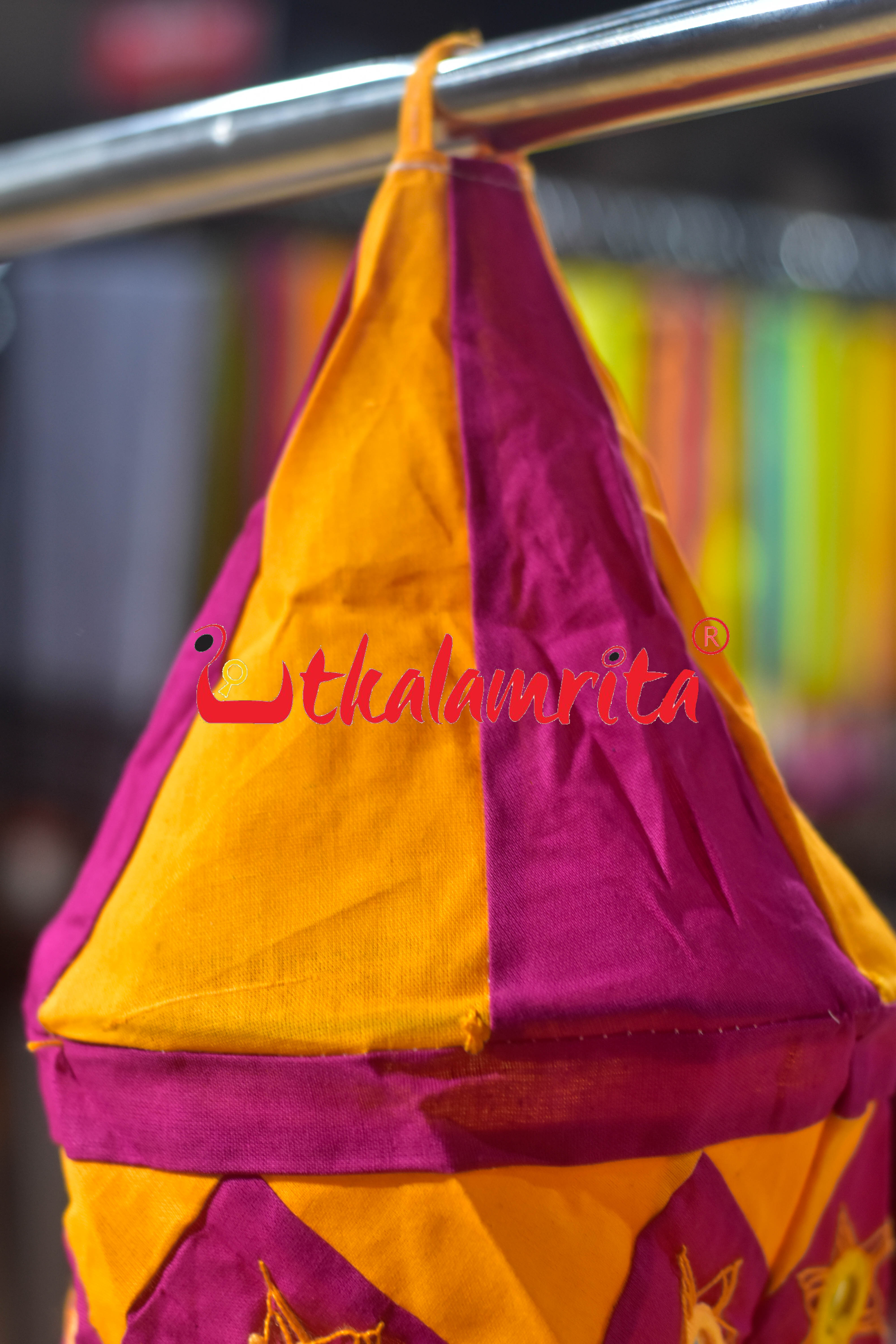 Magneta Orange Special 1-Step Round Lampshade