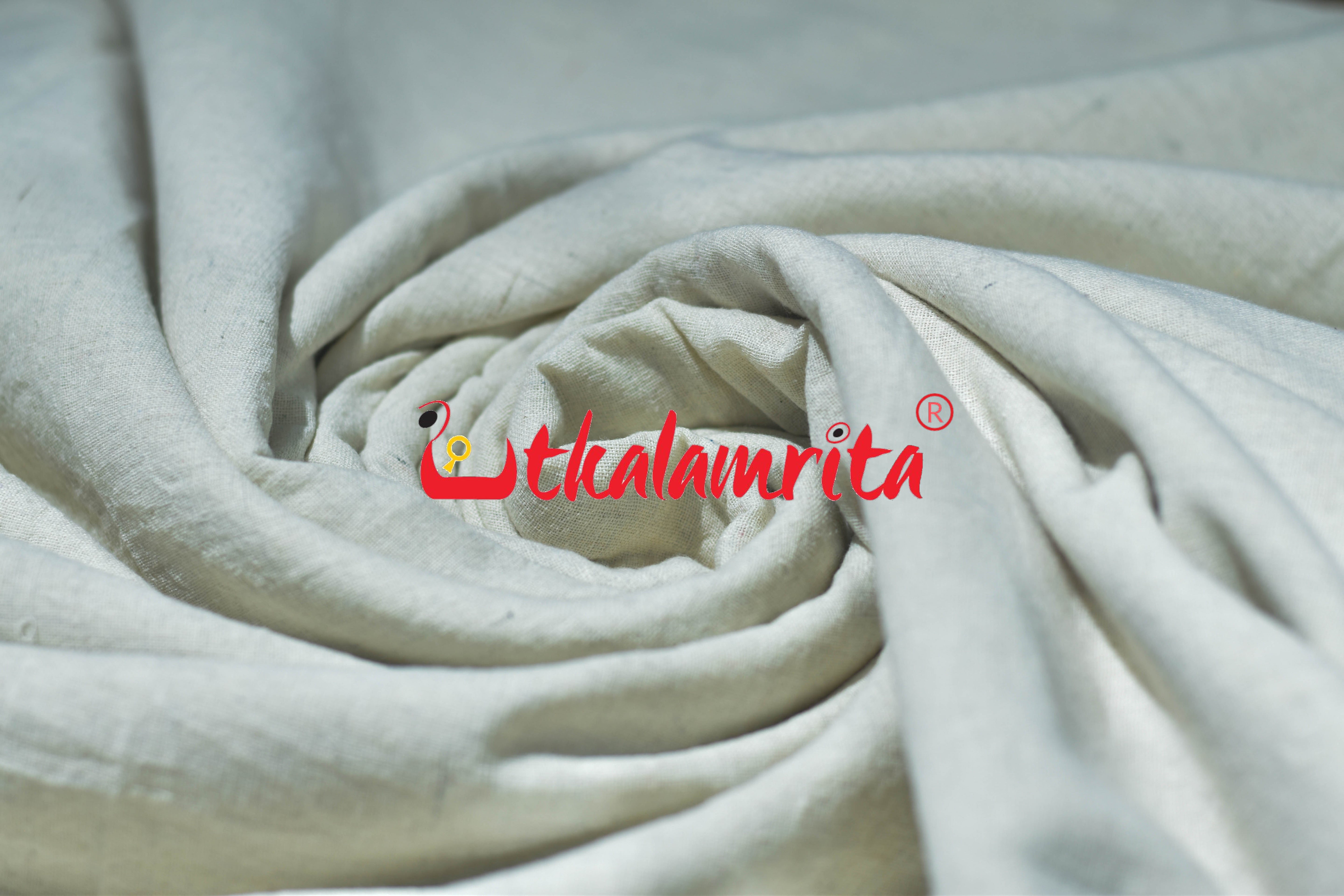 Kotpad Plain White (Fabric)