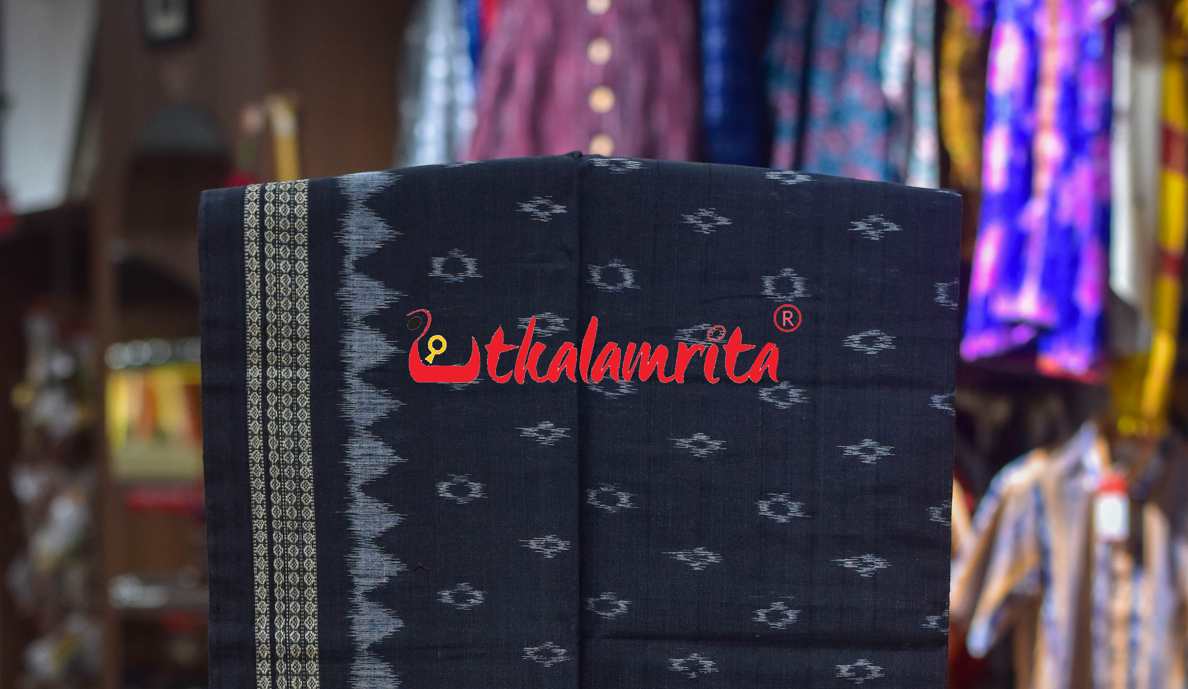 Grey Taranga Tribals Cotton Dress Set