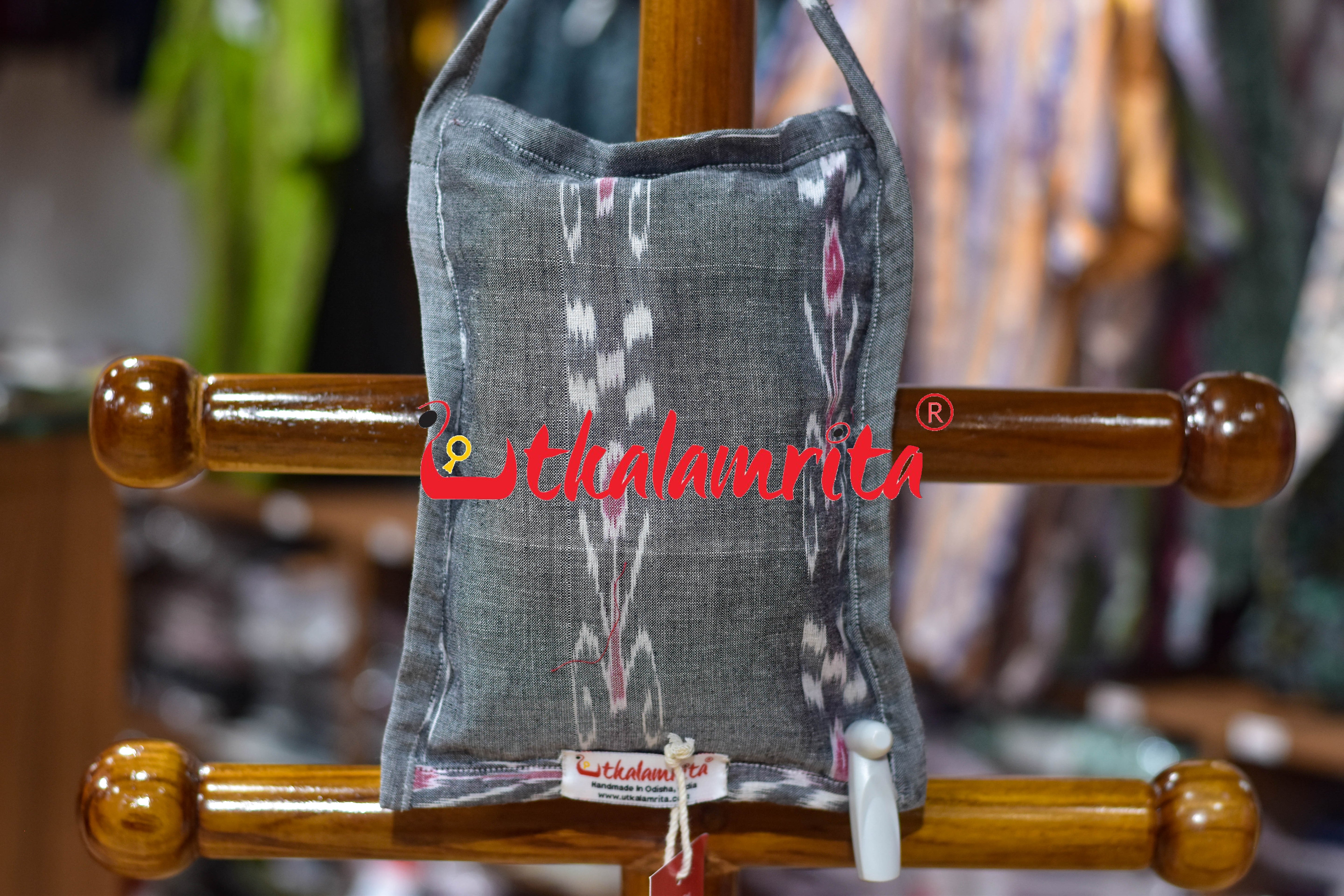 Grey Kadha Pasapali Small Sling Bag