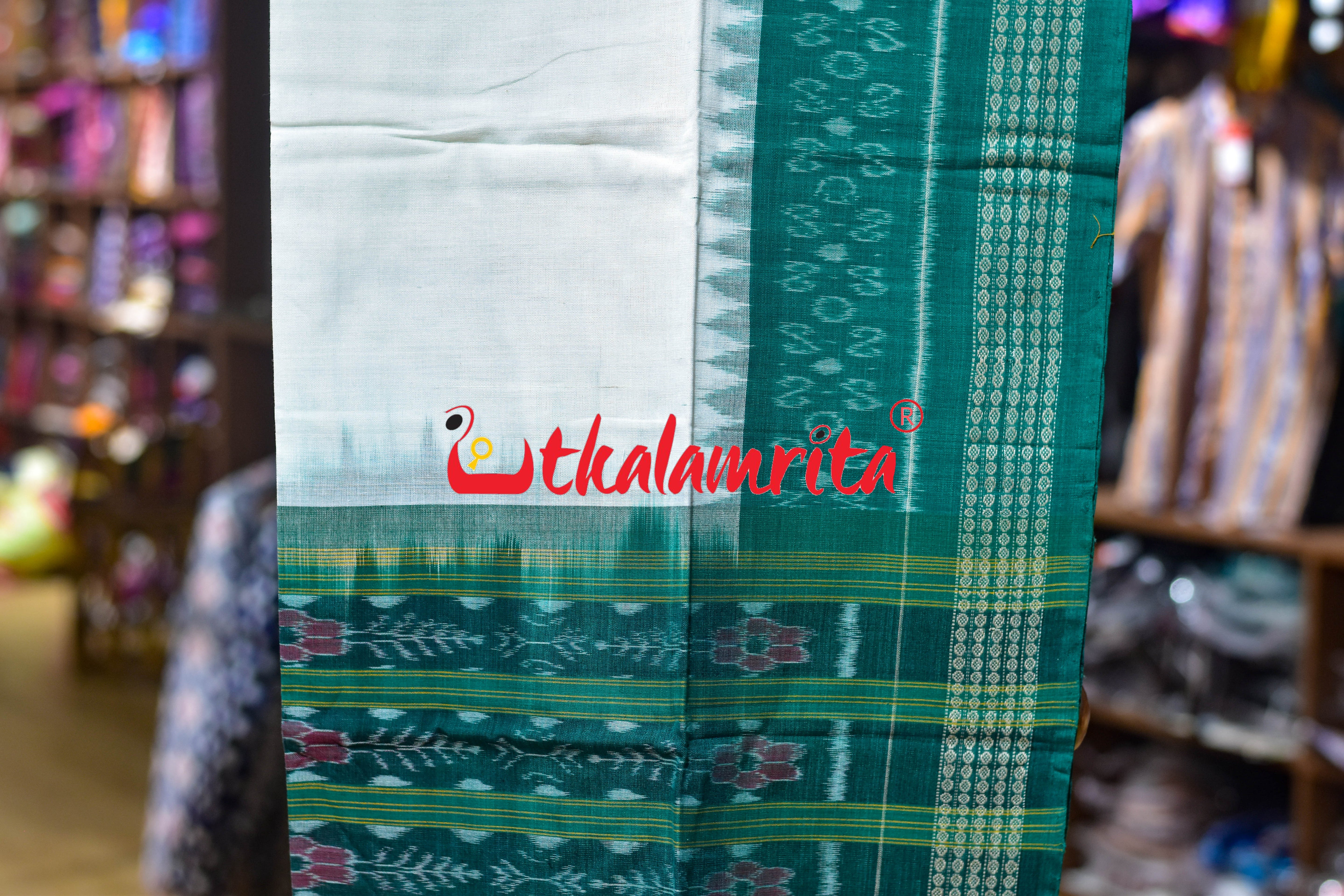 Green White Hearts Dress Set