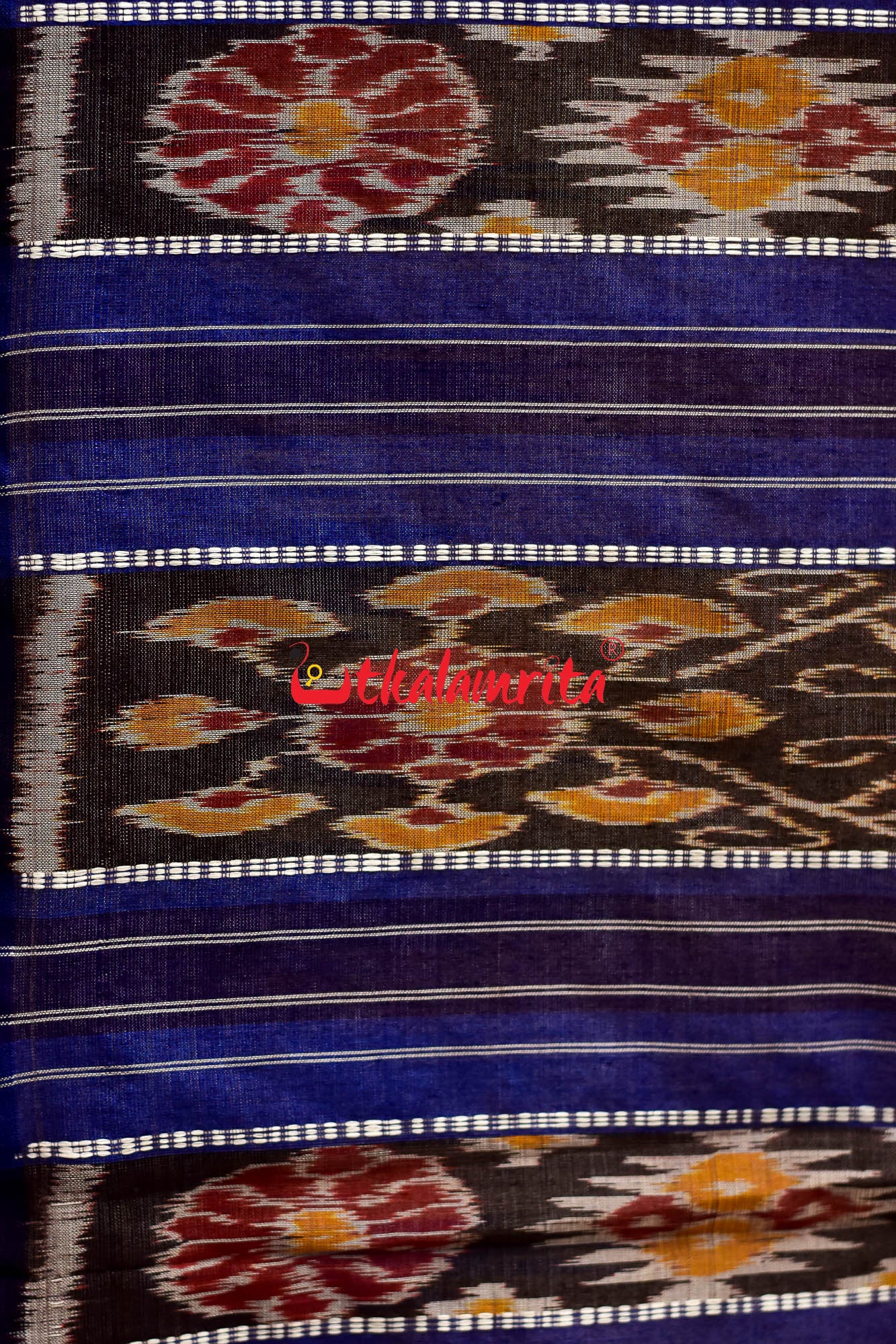 Blue Buti Gopalpur Tussar Saree